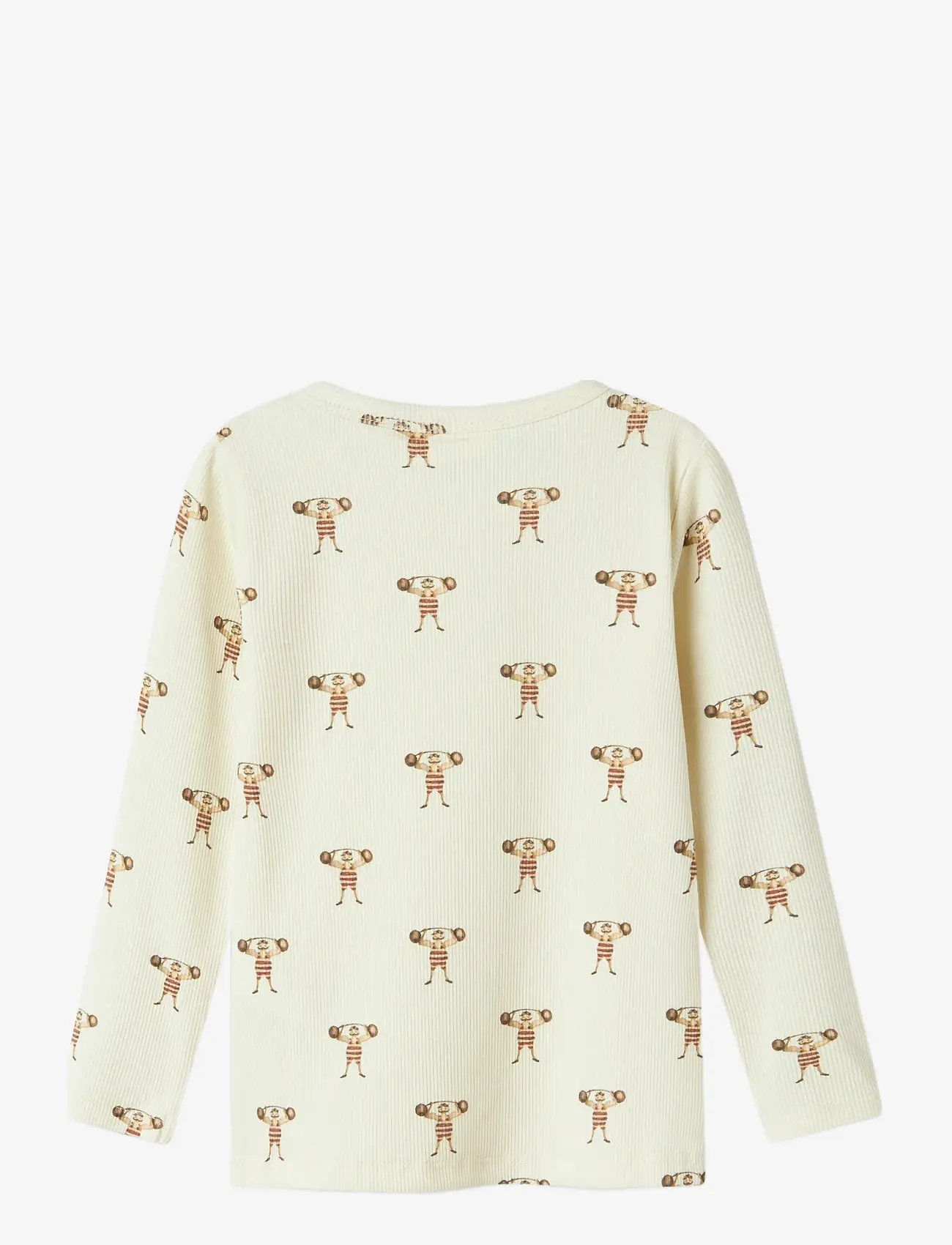 Lil'Atelier - NMMLAVO ENK LS SLIM TOP LIL - langärmelig - turtledove - 2