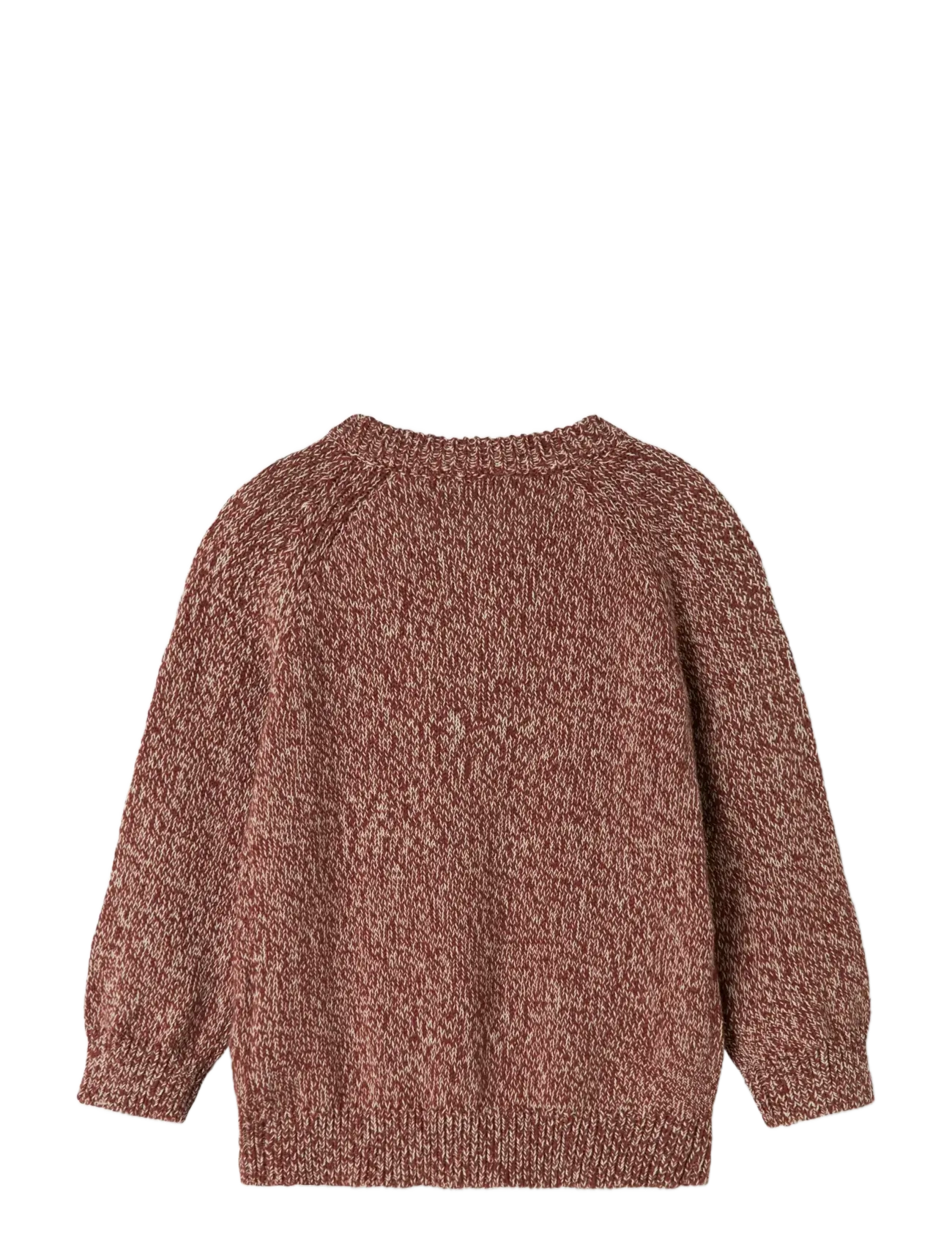Lil'Atelier - NMMNEMO LS KNIT CARD LIL - koftor - hot chocolate - 2