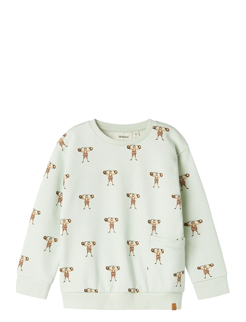 Lil'Atelier - NMMJOBO LS LOOSE SWEAT LIL - džemperiai - murmur - 1