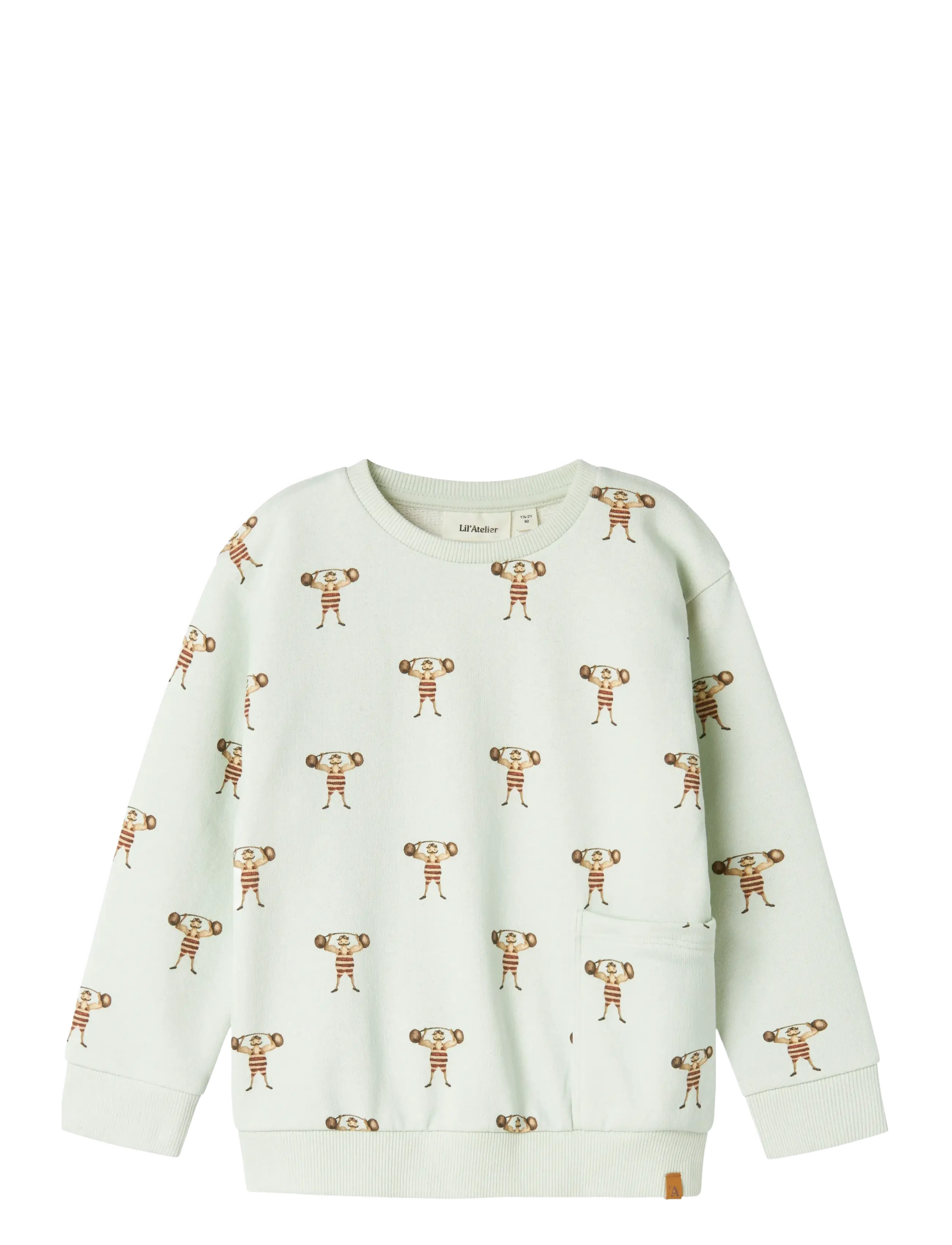 Lil'Atelier - NMMJOBO LS LOOSE SWEAT LIL - sweatshirts - murmur - 1