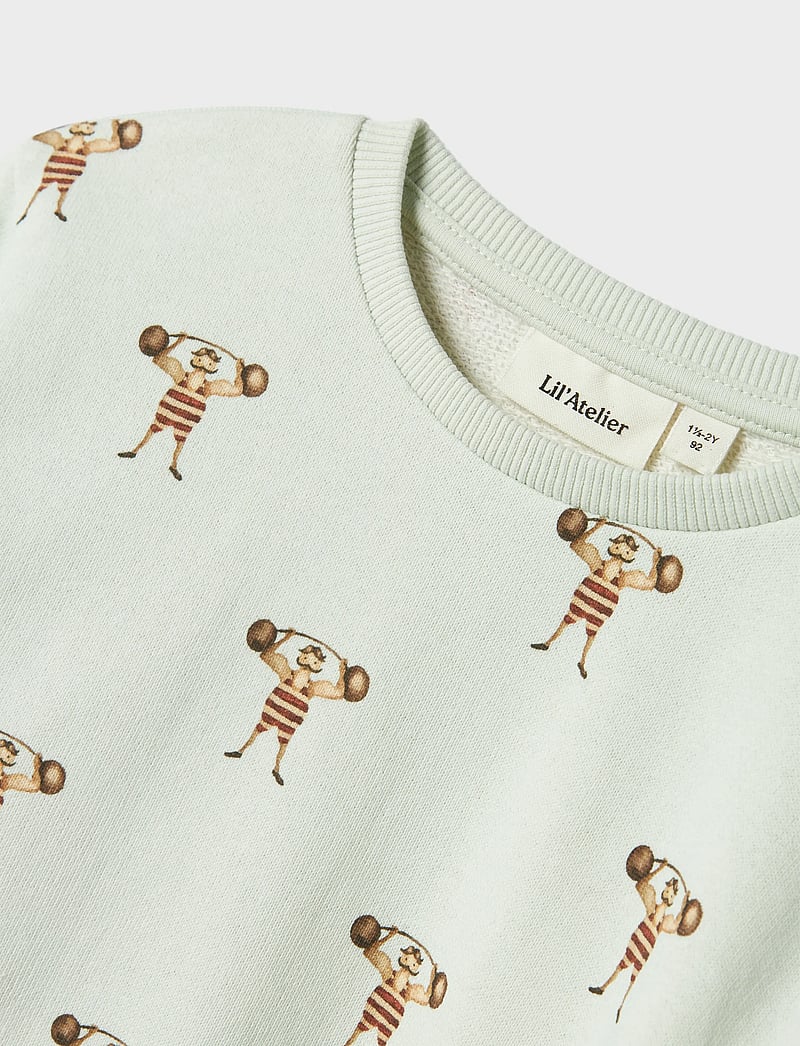 Lil'Atelier - NMMJOBO LS LOOSE SWEAT LIL - džemperiai - murmur - 3