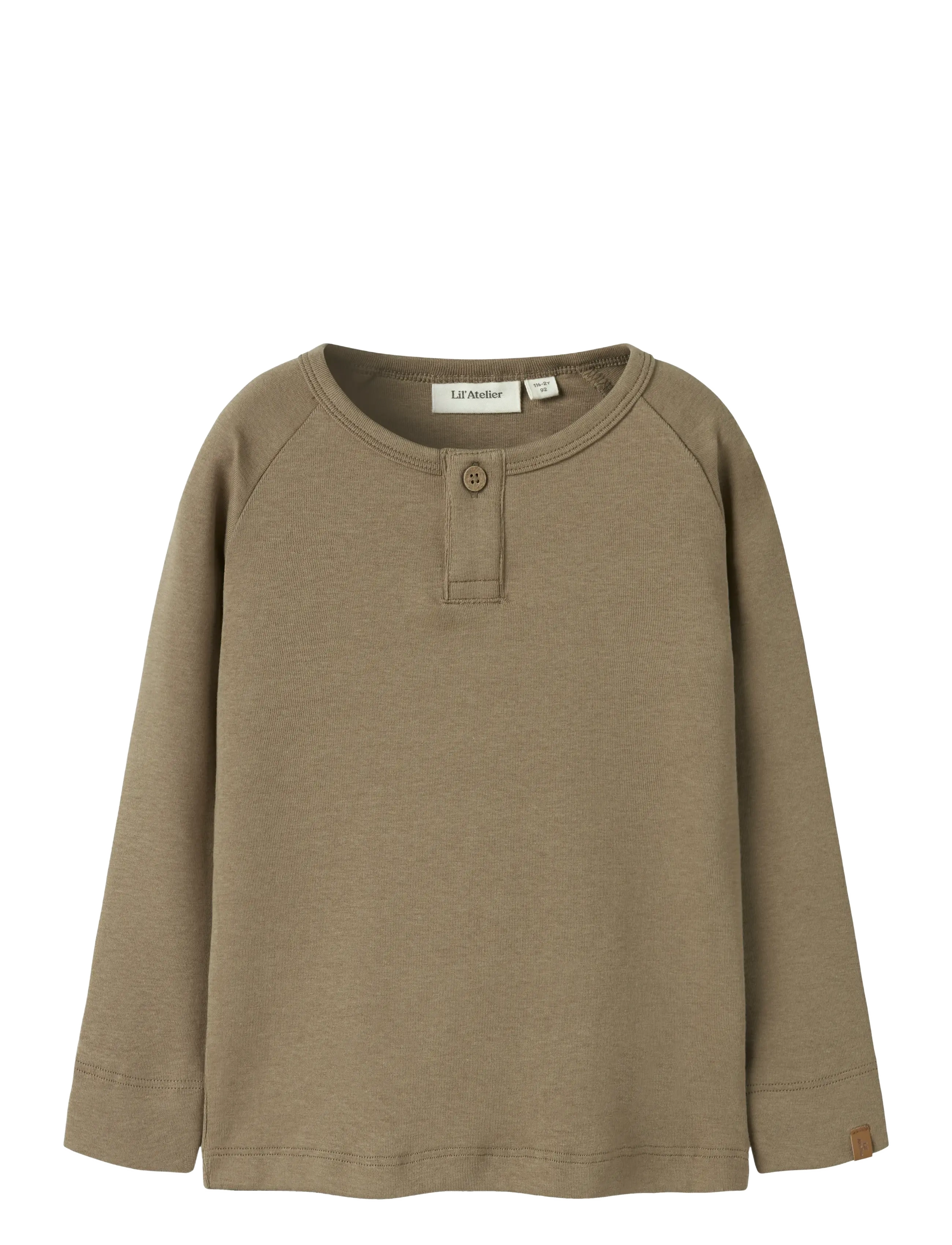 Lil'Atelier - NMMGAYO SIM LS SLIM TOP LIL - sepia tint - 2