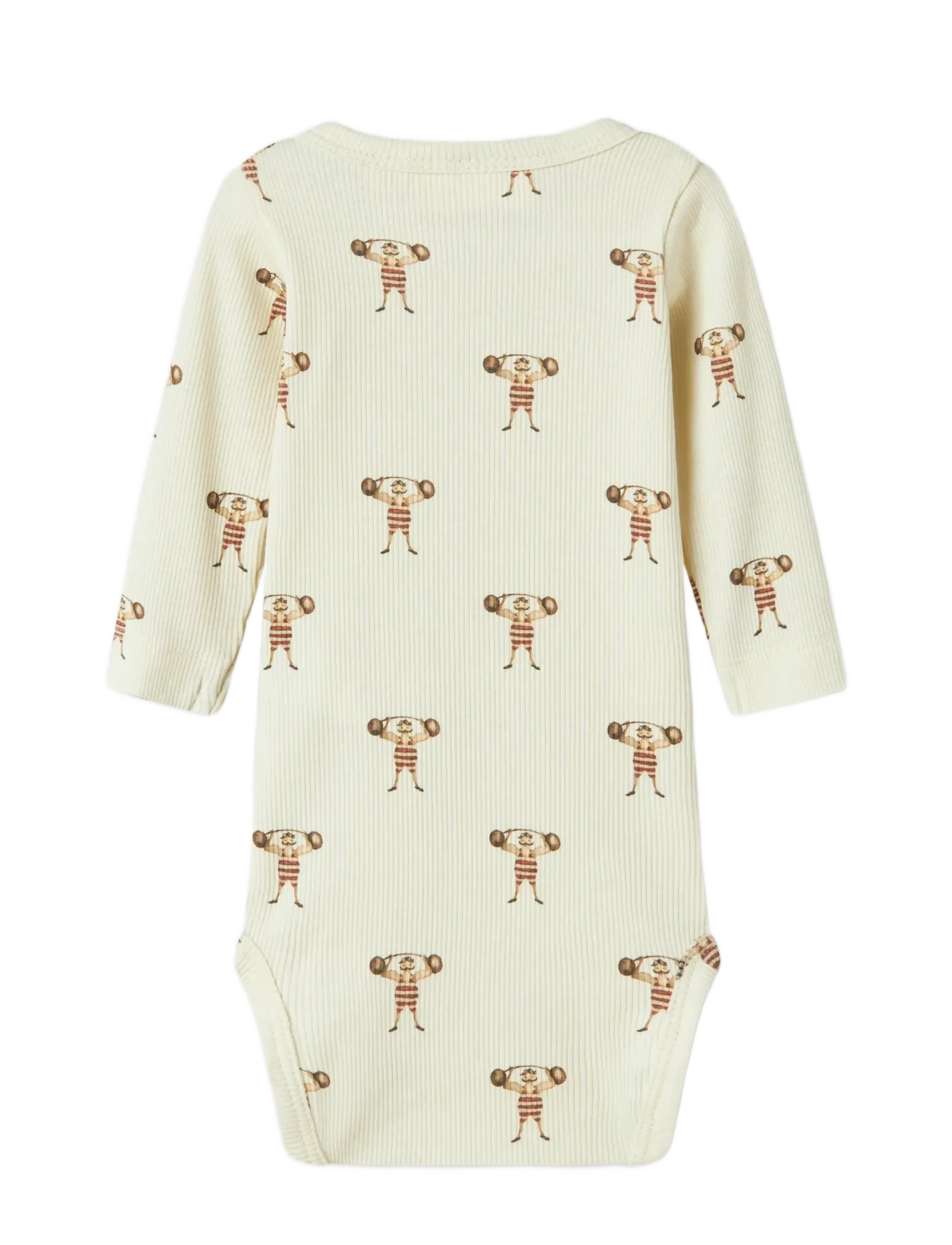 Lil'Atelier - NBMLAVO ENK LS SLIM BODY LIL - turtledove - 1