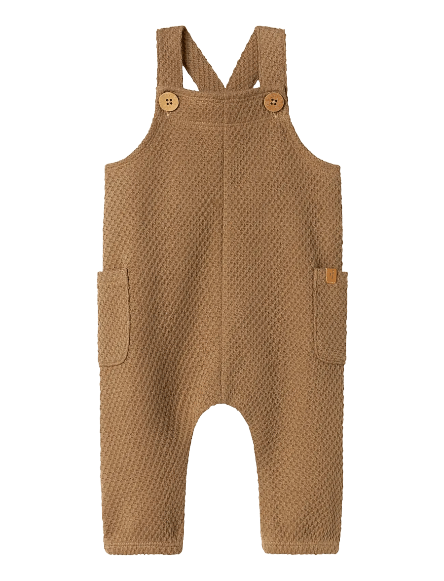 Lil'Atelier - NBMNOELLO LOOSE OVERALL LIL - sepia tint - 1