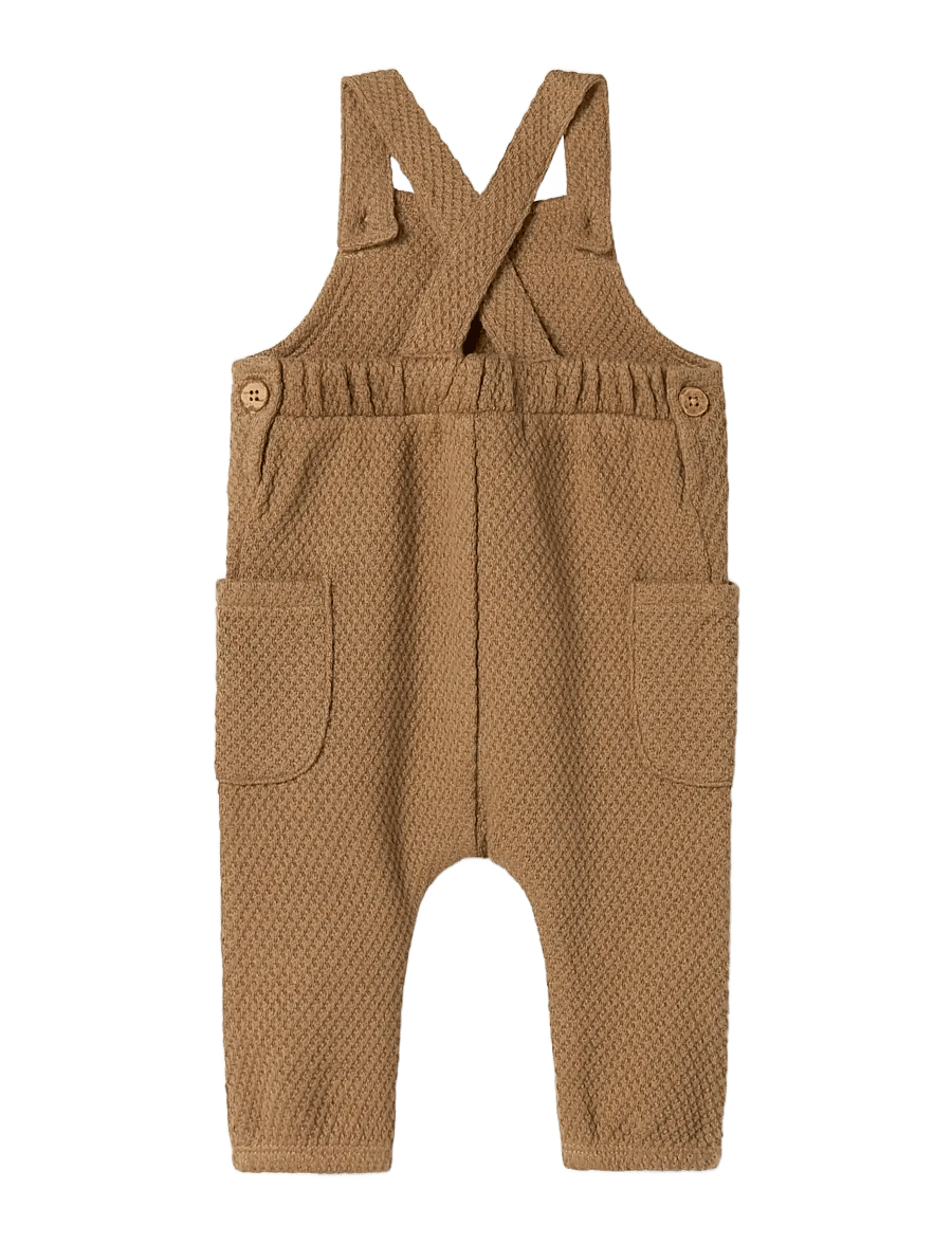 Lil'Atelier - NBMNOELLO LOOSE OVERALL LIL - sepia tint - 2