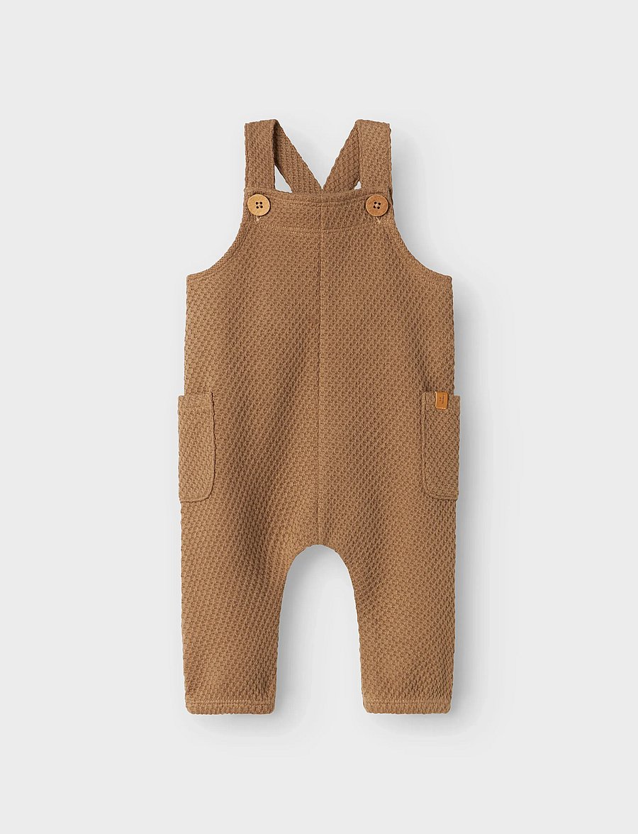 Lil'Atelier - NBMNOELLO LOOSE OVERALL LIL - sepia tint - 0