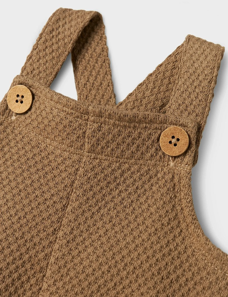 Lil'Atelier - NBMNOELLO LOOSE OVERALL LIL - sepia tint - 5