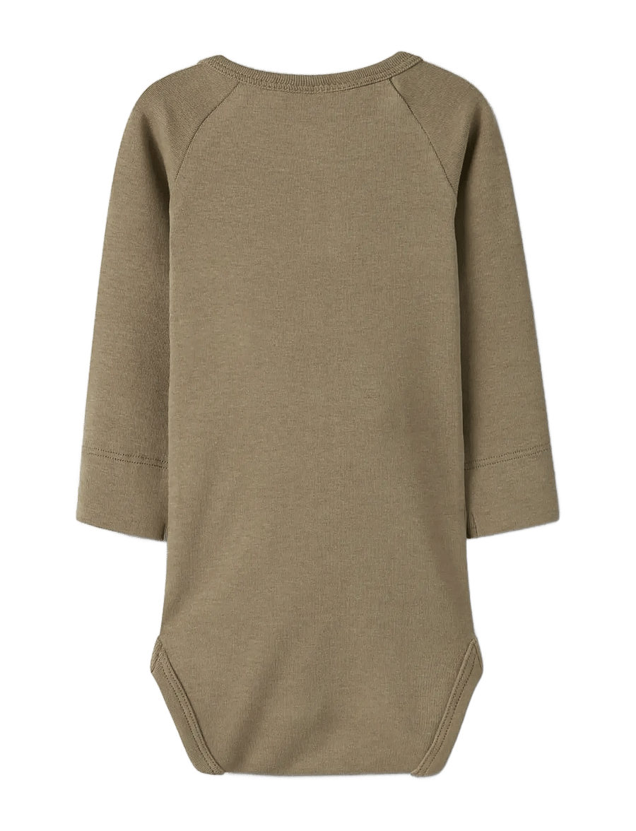 Lil'Atelier - NBMGAYO SIM LS SLIM BODY LIL - bodies à manches longues - sepia tint - 2