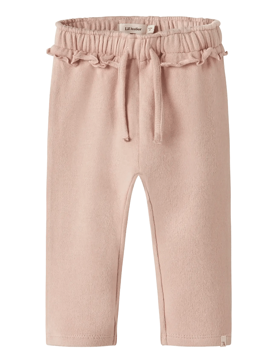 Lil'Atelier - NBFTHORA HUN LOOSE PANT LIL - byxor - cameo rose - 0