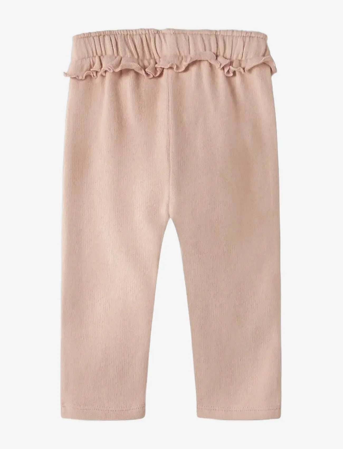 Lil'Atelier - NBFTHORA HUN LOOSE PANT LIL - kelnytės kūdikiams - cameo rose - 1
