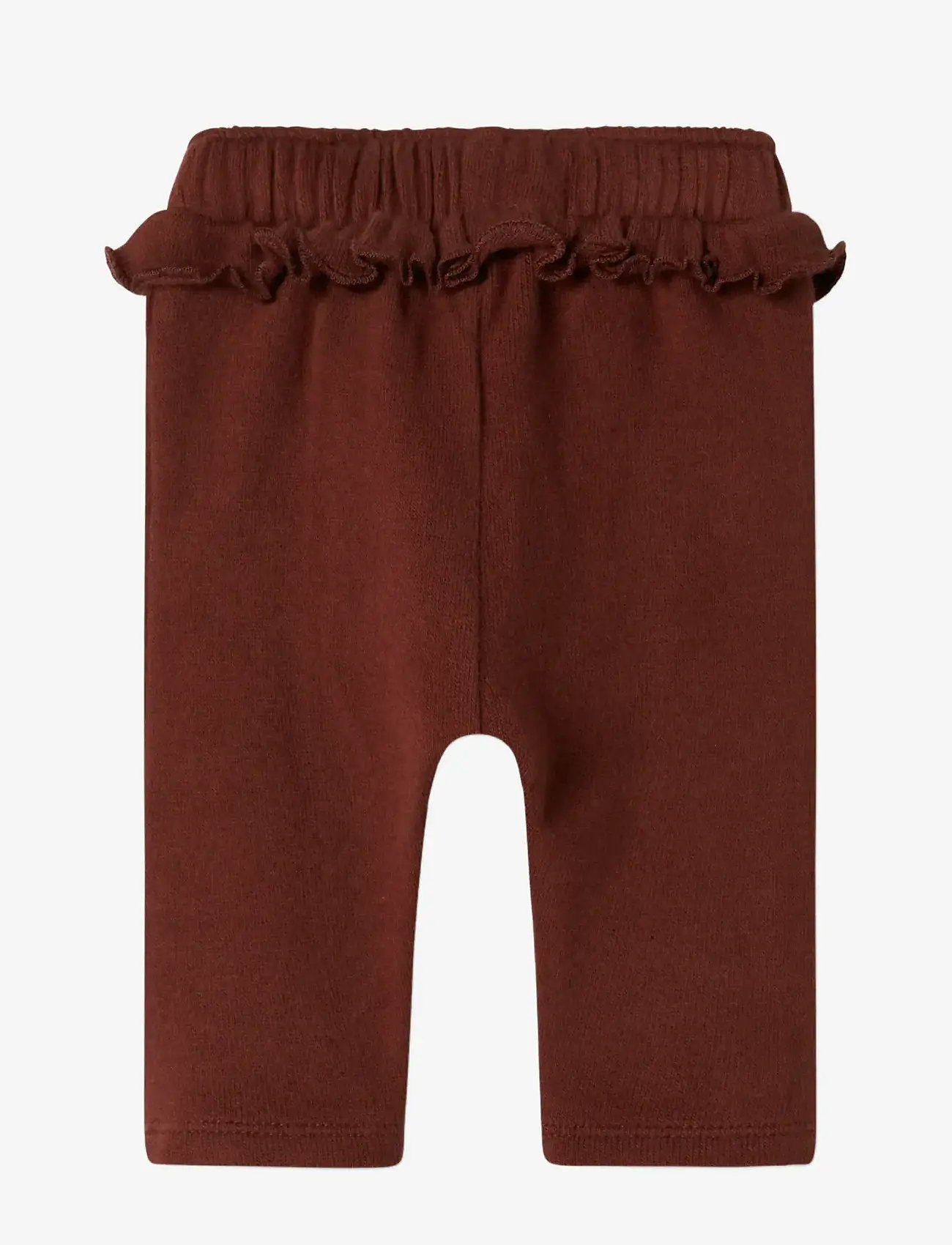 Lil'Atelier - NBFTHORA HUN LOOSE PANT LIL - babybyxor - hot chocolate - 1