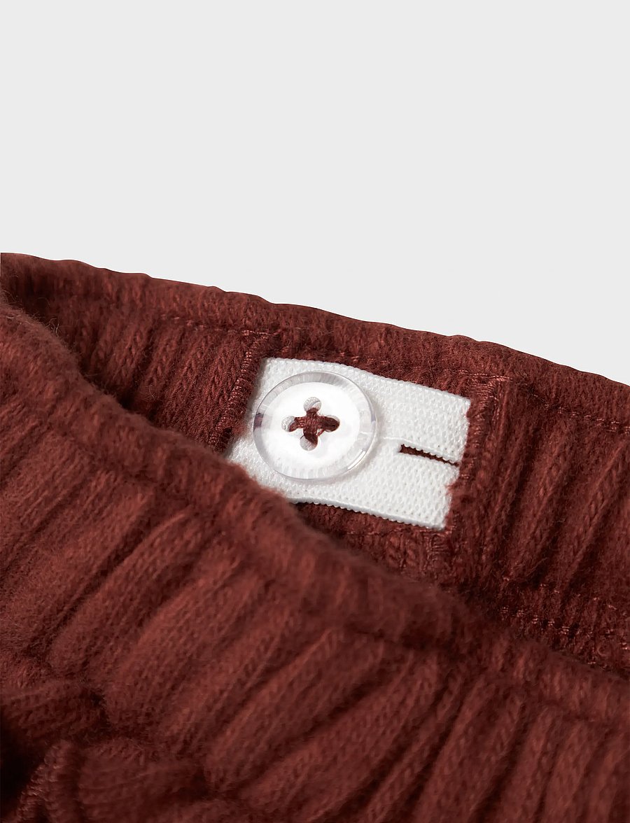 Lil'Atelier - NBFTHORA HUN LOOSE PANT LIL - babyhosen - hot chocolate - 3