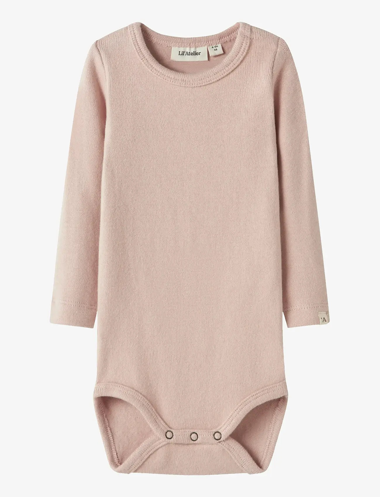 Lil'Atelier - NBFTHORA HIR LS SLIM BODY LIL - langärmelige bodys - cameo rose - 0