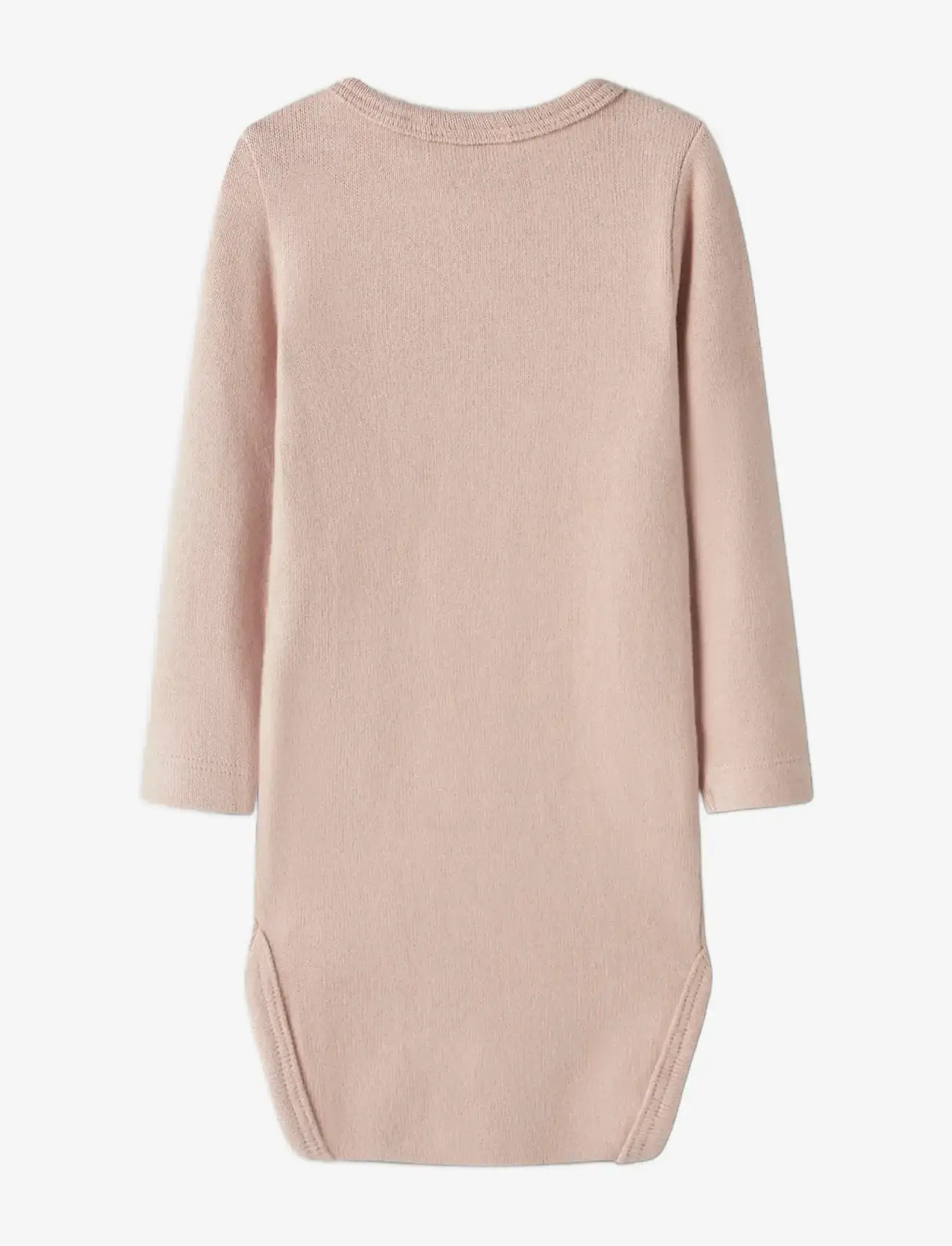 Lil'Atelier - NBFTHORA HIR LS SLIM BODY LIL - langärmelige bodys - cameo rose - 1