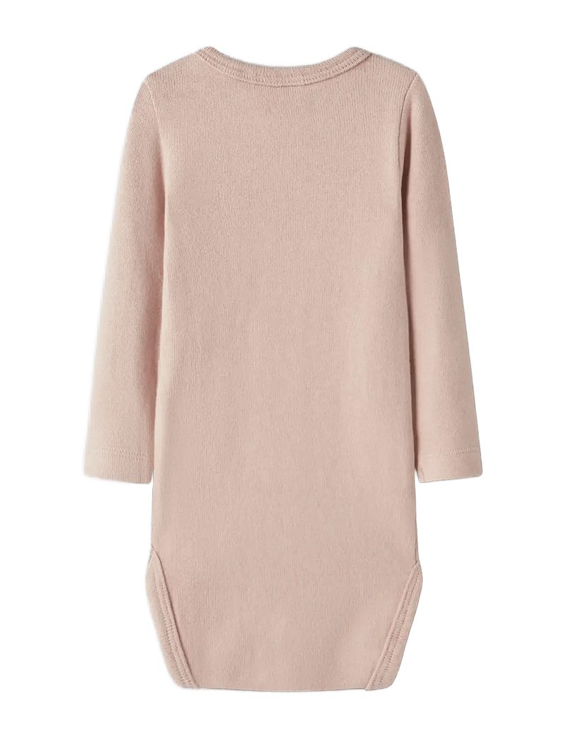 Lil'Atelier - NBFTHORA HIR LS SLIM BODY LIL - langärmelige bodys - cameo rose - 1