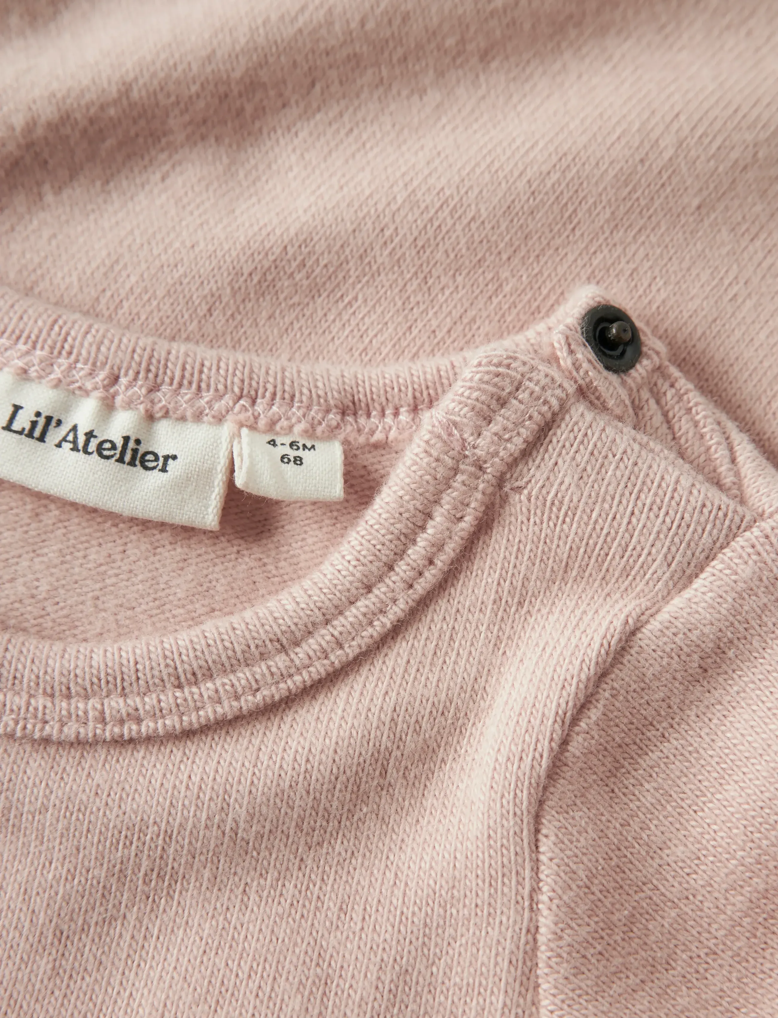Lil'Atelier - NBFTHORA HIR LS SLIM BODY LIL - langärmelige bodys - cameo rose - 2