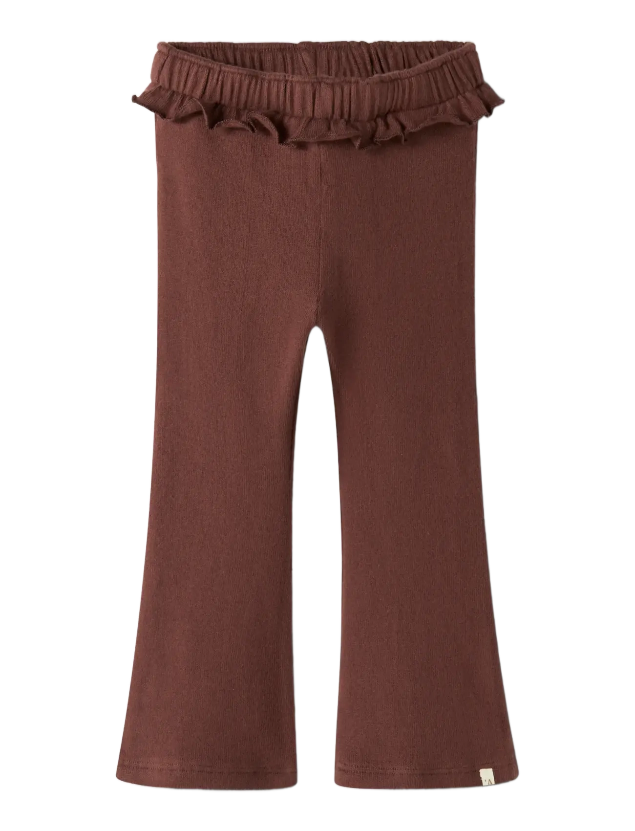 Lil'Atelier NMFTHORA HUN REG BOOTCUT PANT LIL - Sweatpants - HOT CHOCOLATE / brown