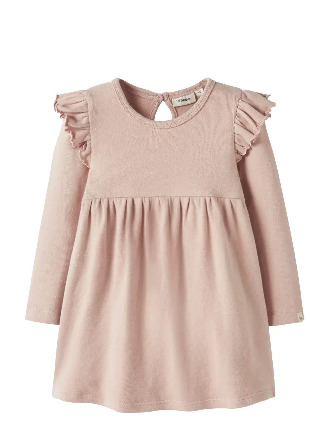 Lil'Atelier - NMFTHORA HEE LS DRESS LIL - cameo rose - 1