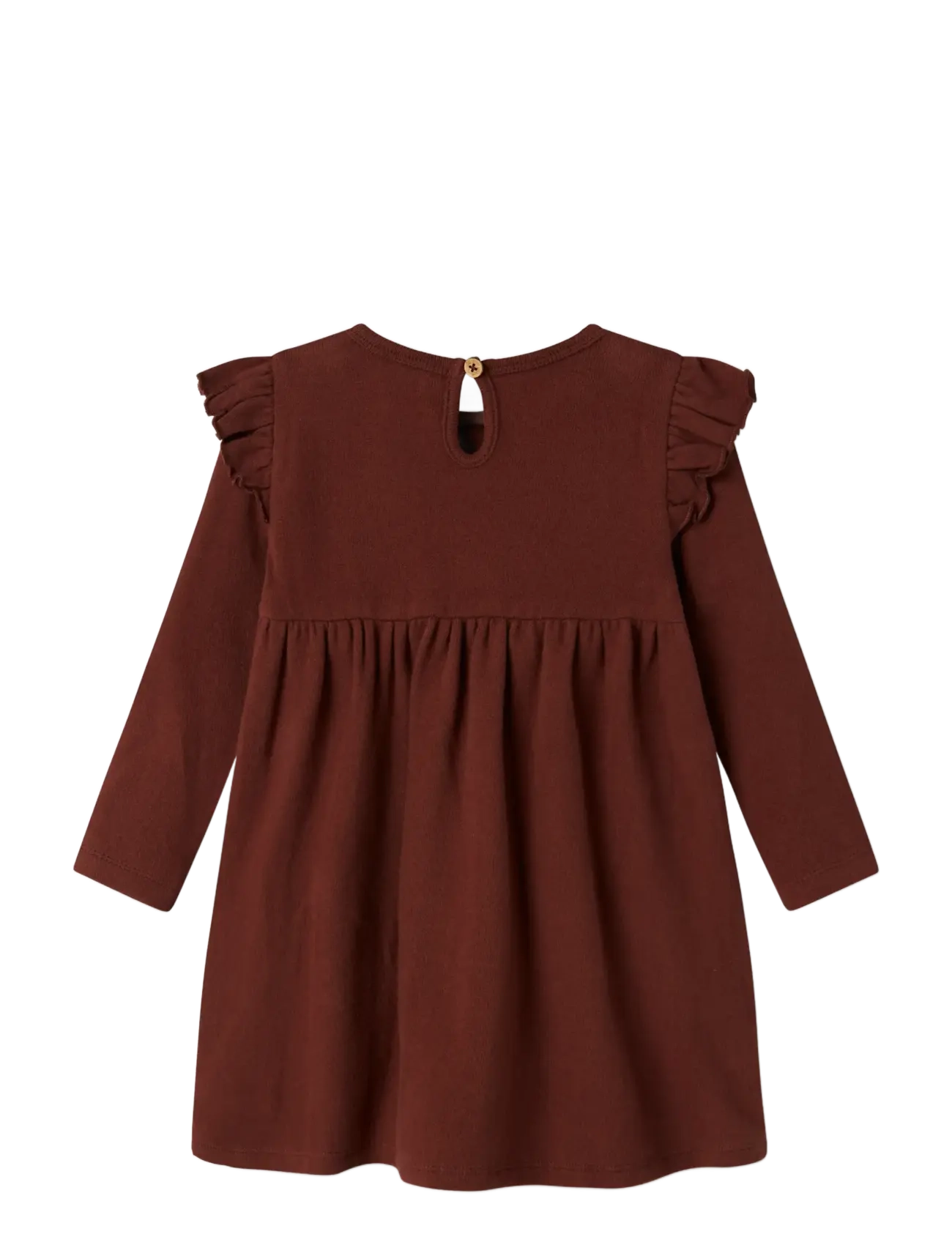 Lil'Atelier - NMFTHORA HEE LS DRESS LIL - hot chocolate - 2