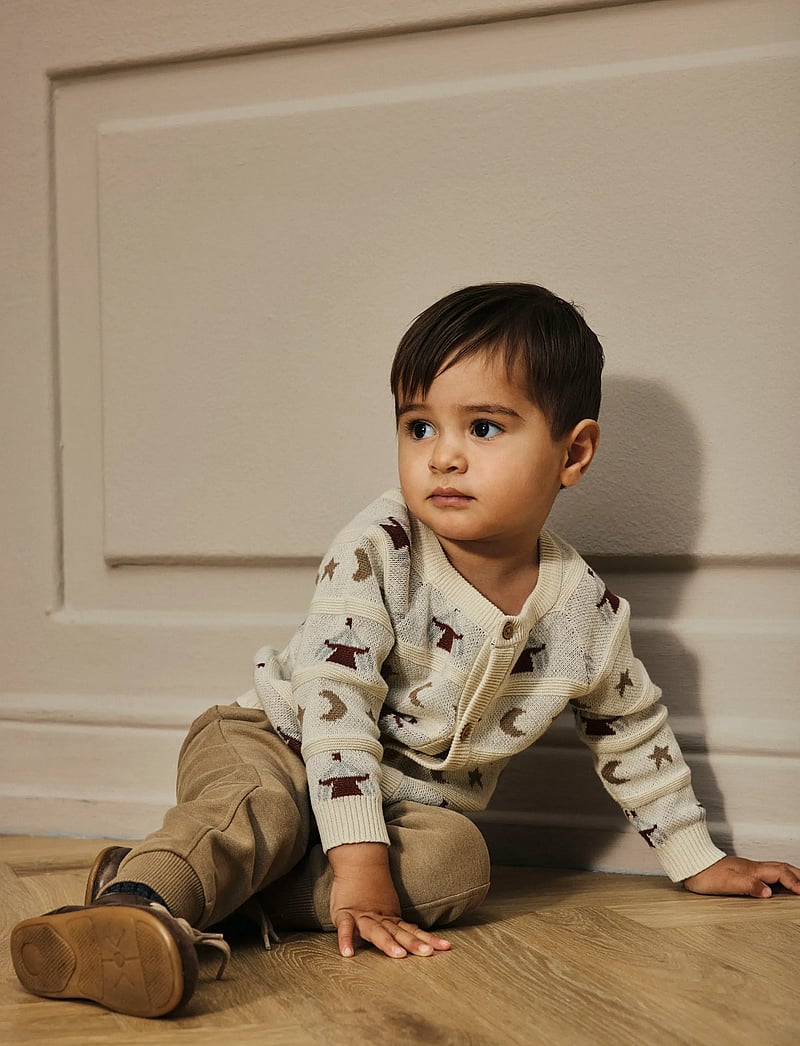 Lil'Atelier - NBMLAMAI LS KNIT CARD LIL - cardigans - turtledove - 3