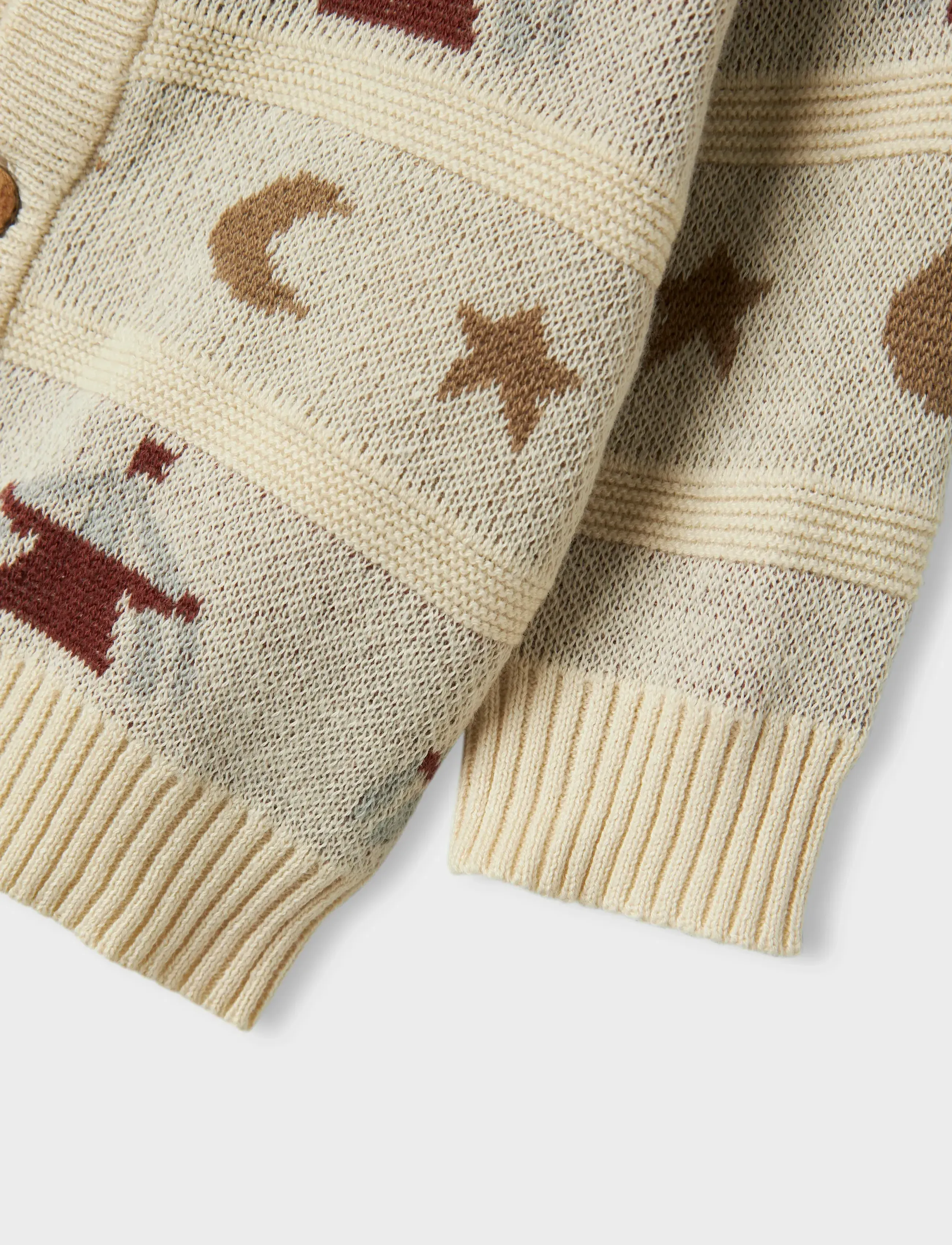 Lil'Atelier - NBMLAMAI LS KNIT CARD LIL - cardigans - turtledove - 4