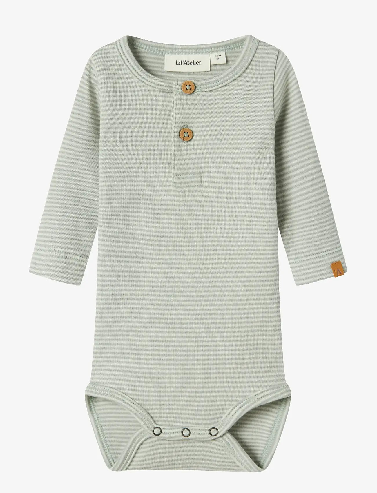 Lil'Atelier - NBMOHIO LS SLIM BODY LIL - langermasamfellur - murmur - 0