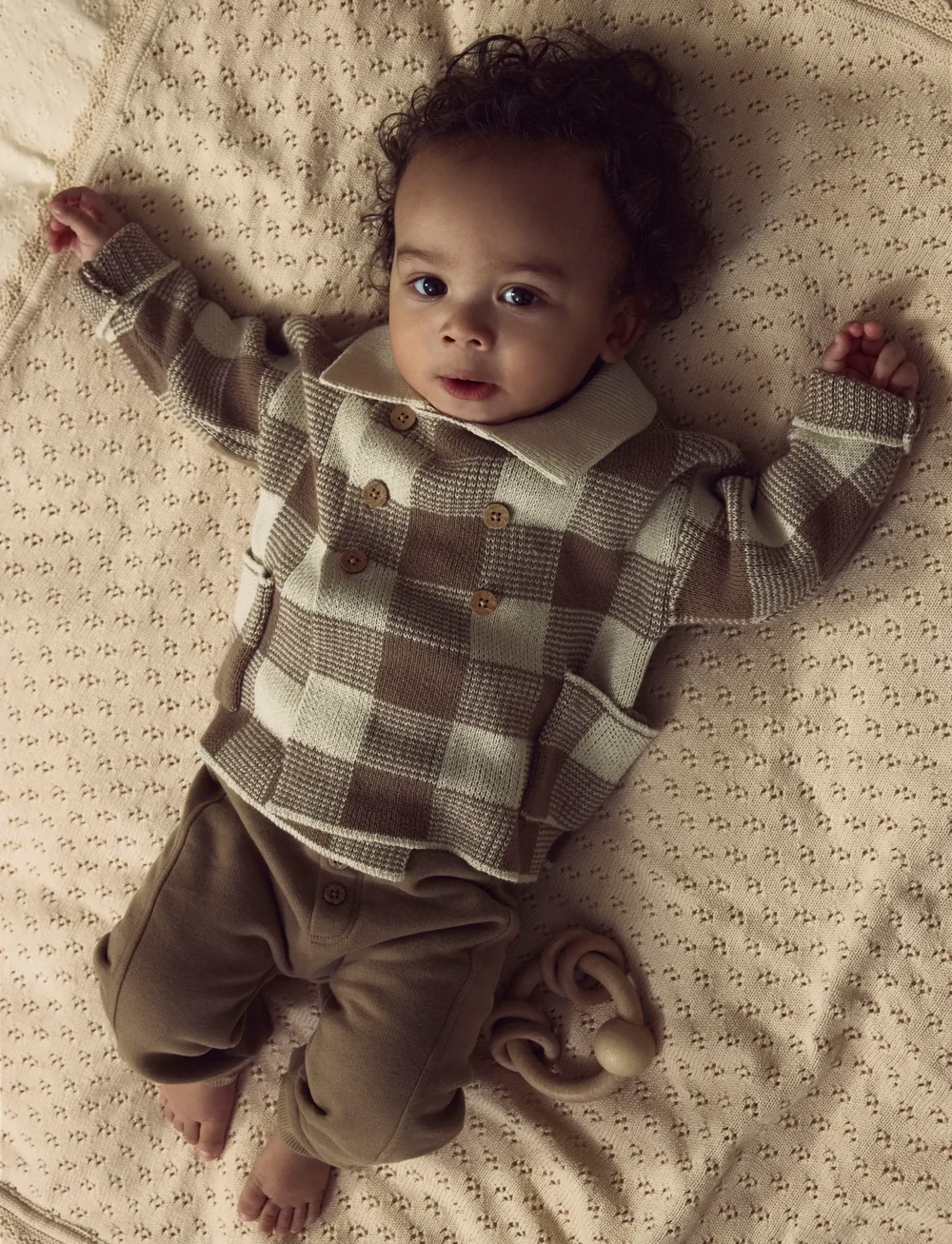 Lil'Atelier - NBMILONDON RAS LOOSE SWEAT PANT LIL - jogginghosen - sepia tint - 3