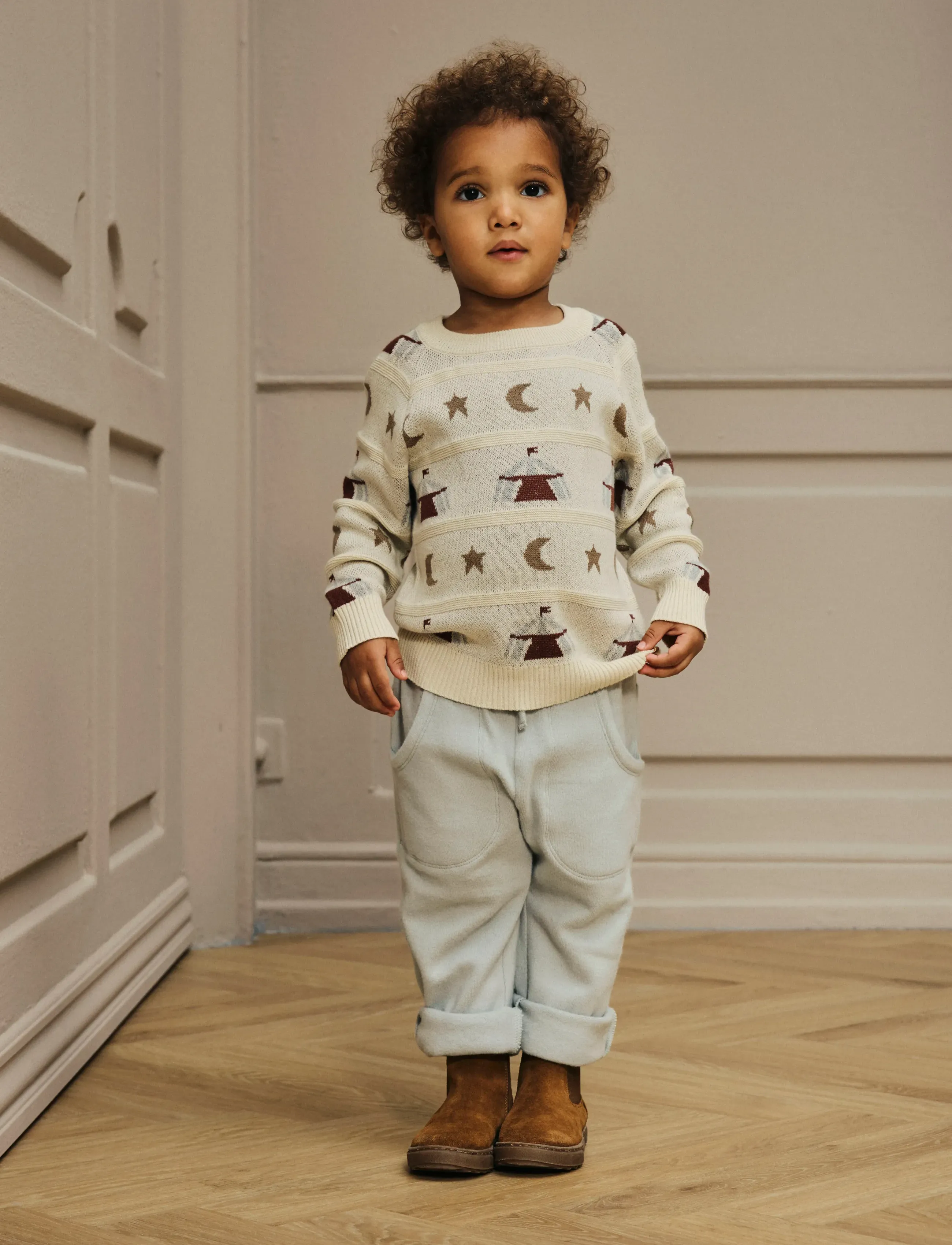 Lil'Atelier - NMMLAMAI LS KNIT LIL - pullover - turtledove - 3
