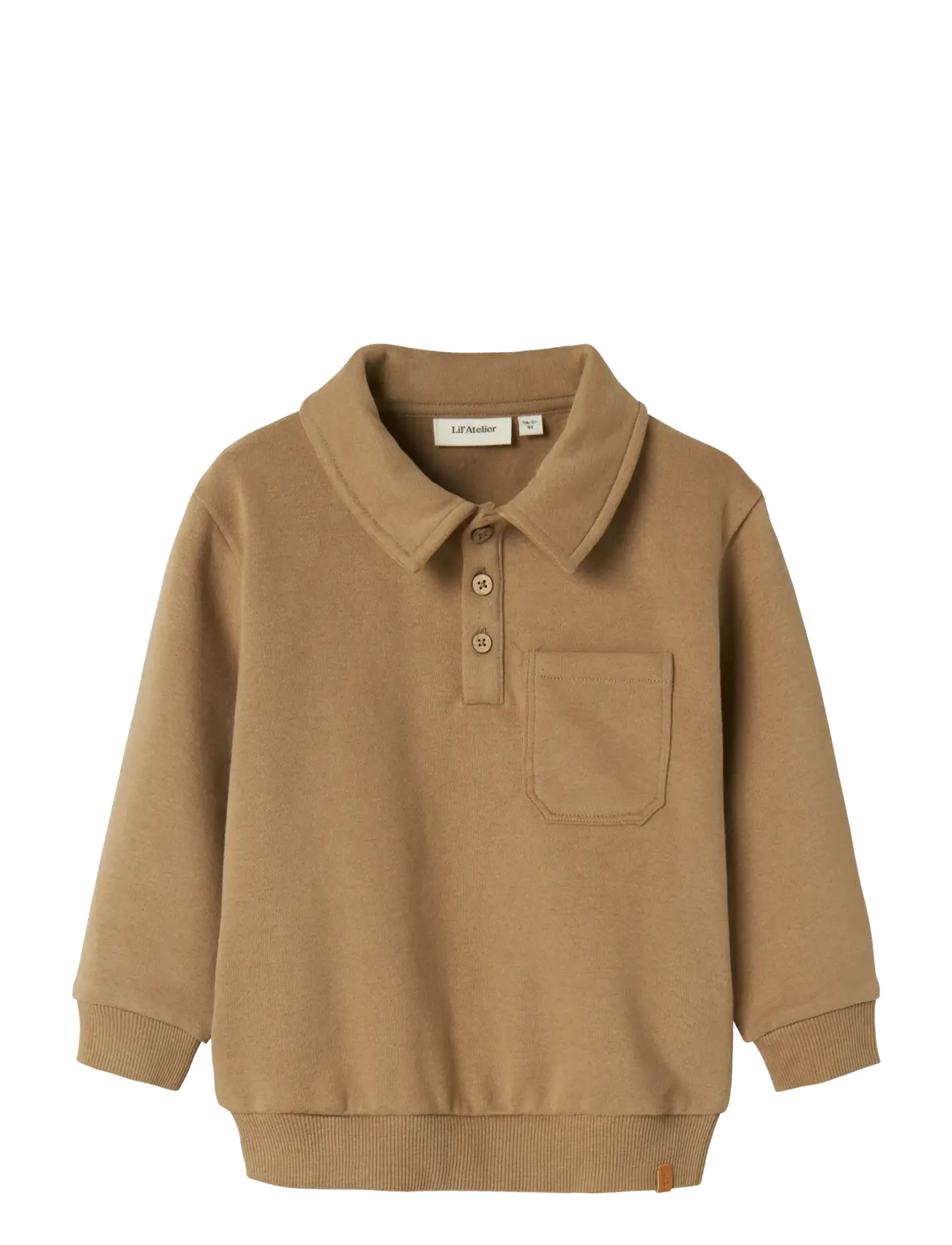 Lil'Atelier - NMMILONDON ROA LS LOOSE SWEAT LIL - sepia tint - 1