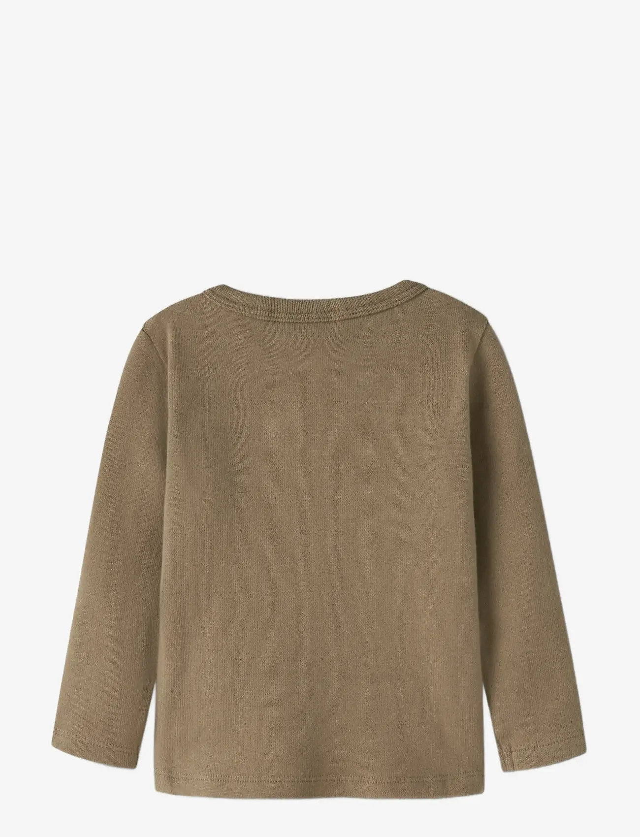 Lil'Atelier - NMMTHORO HEN LS SLIM TOP LIL - långärmade t-shirts - sepia tint - 2