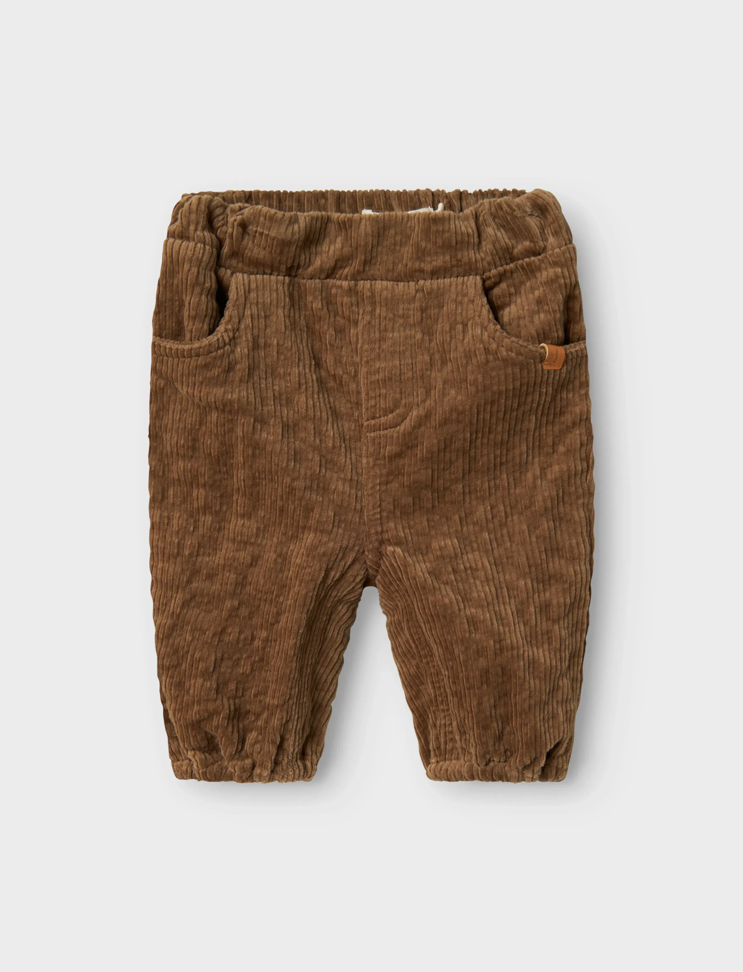 Lil'Atelier NBMOSMUND LOOSE CORD PANT 4241-SD LIL - Pantalons - SEPIA TINT / brown