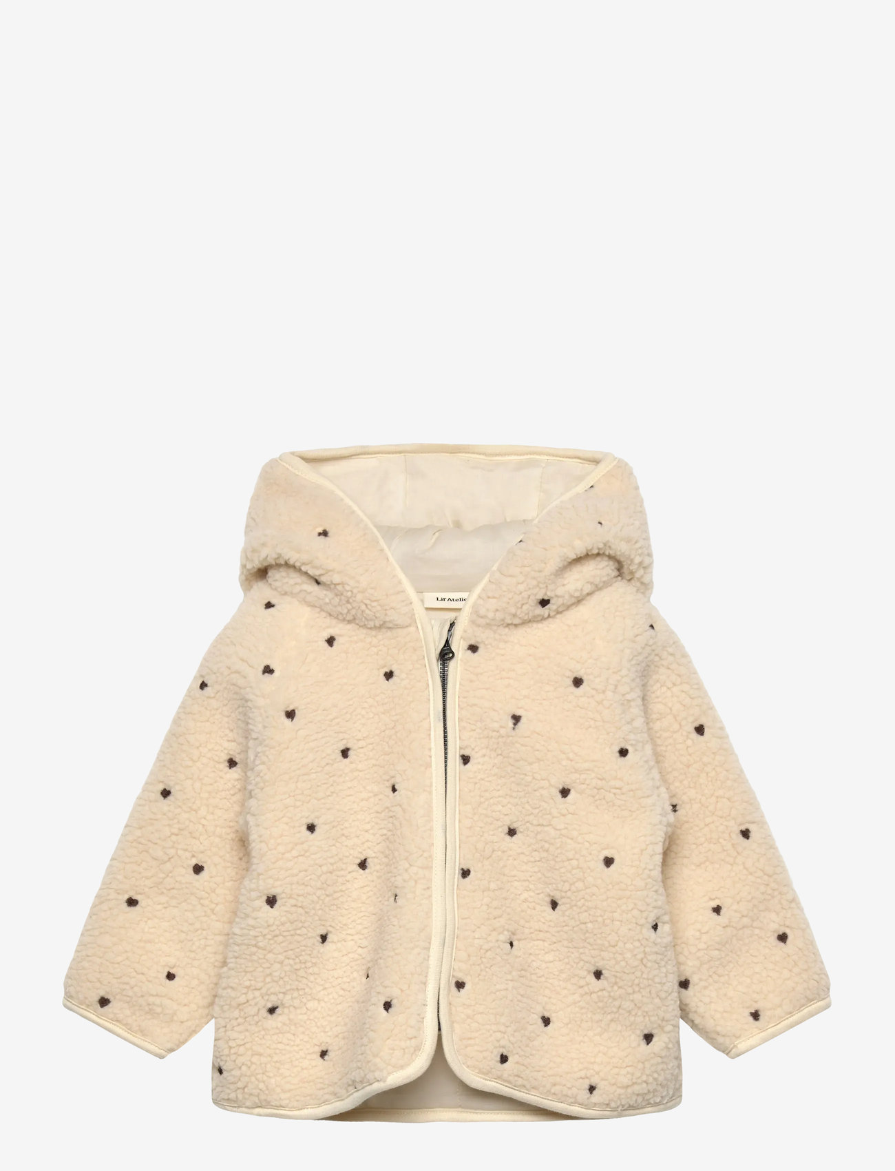 Lil'Atelier - NBNNALO LOOSE JACKET LIL - fleecejackor - turtledove - 0