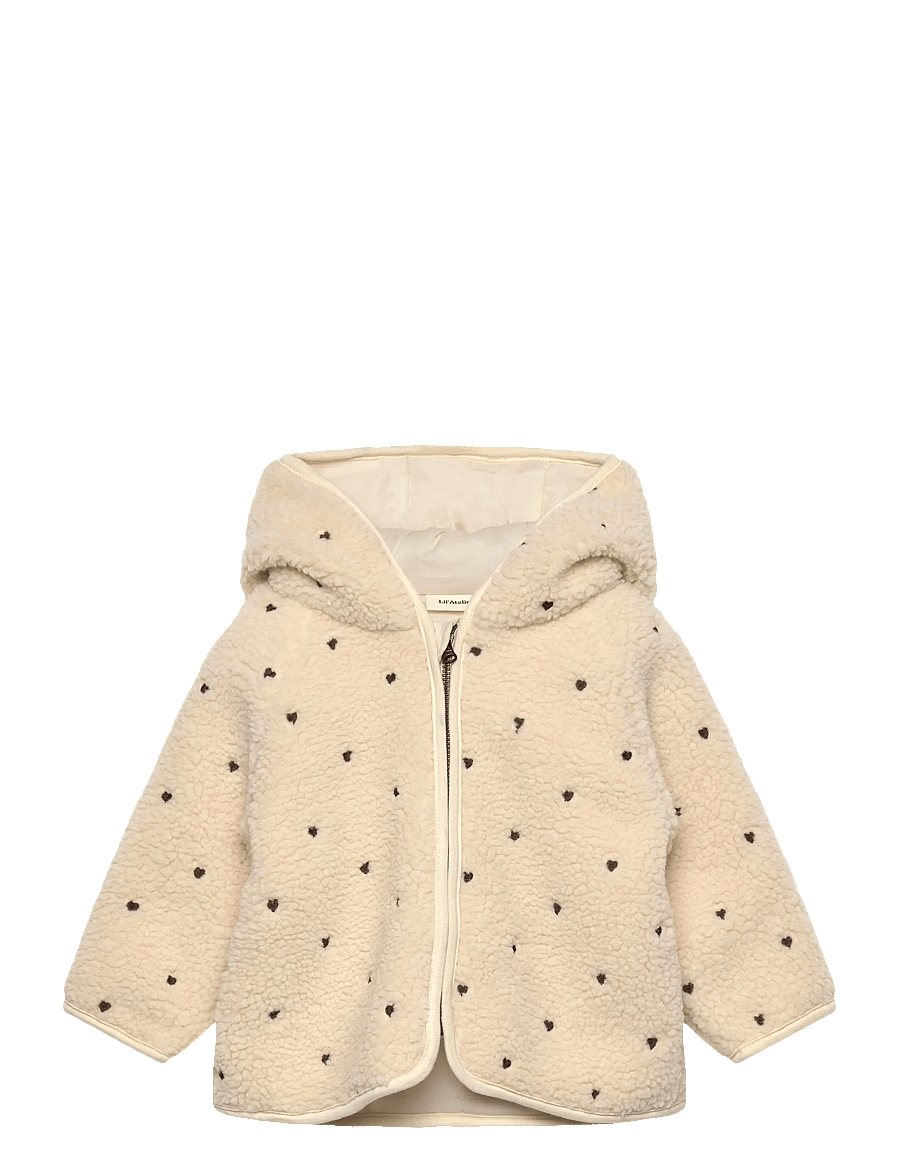 Lil'Atelier - NBNNALO LOOSE JACKET LIL - fleecejacken - turtledove - 0