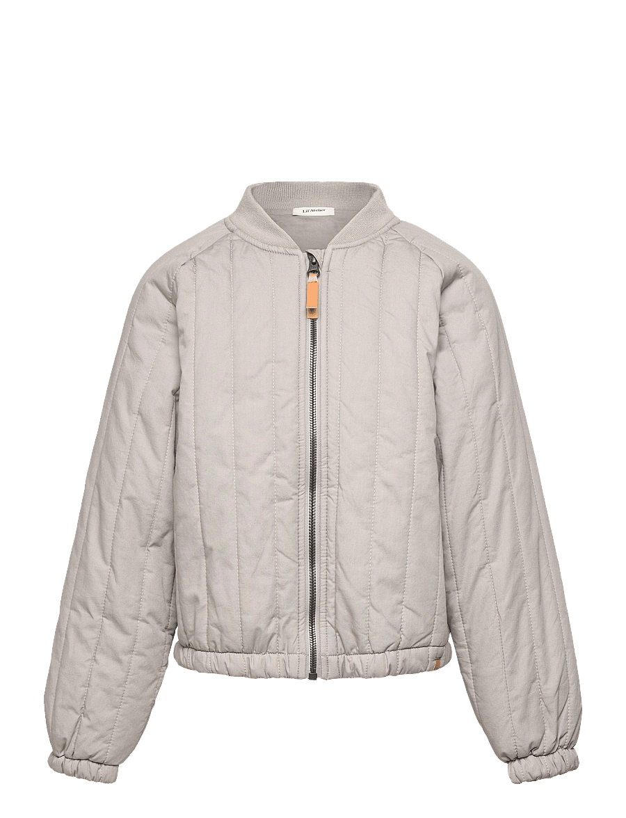 Lil'Atelier - NMNLIO BOMBER JACKET LIL - mourning dove - 0