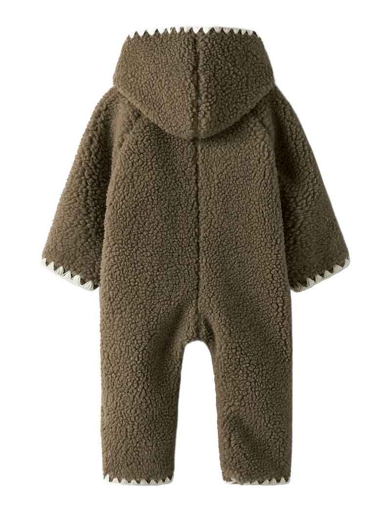 Lil'Atelier - NBFLAJO LOOSE SUIT LIL - fleece overall - shitake - 1