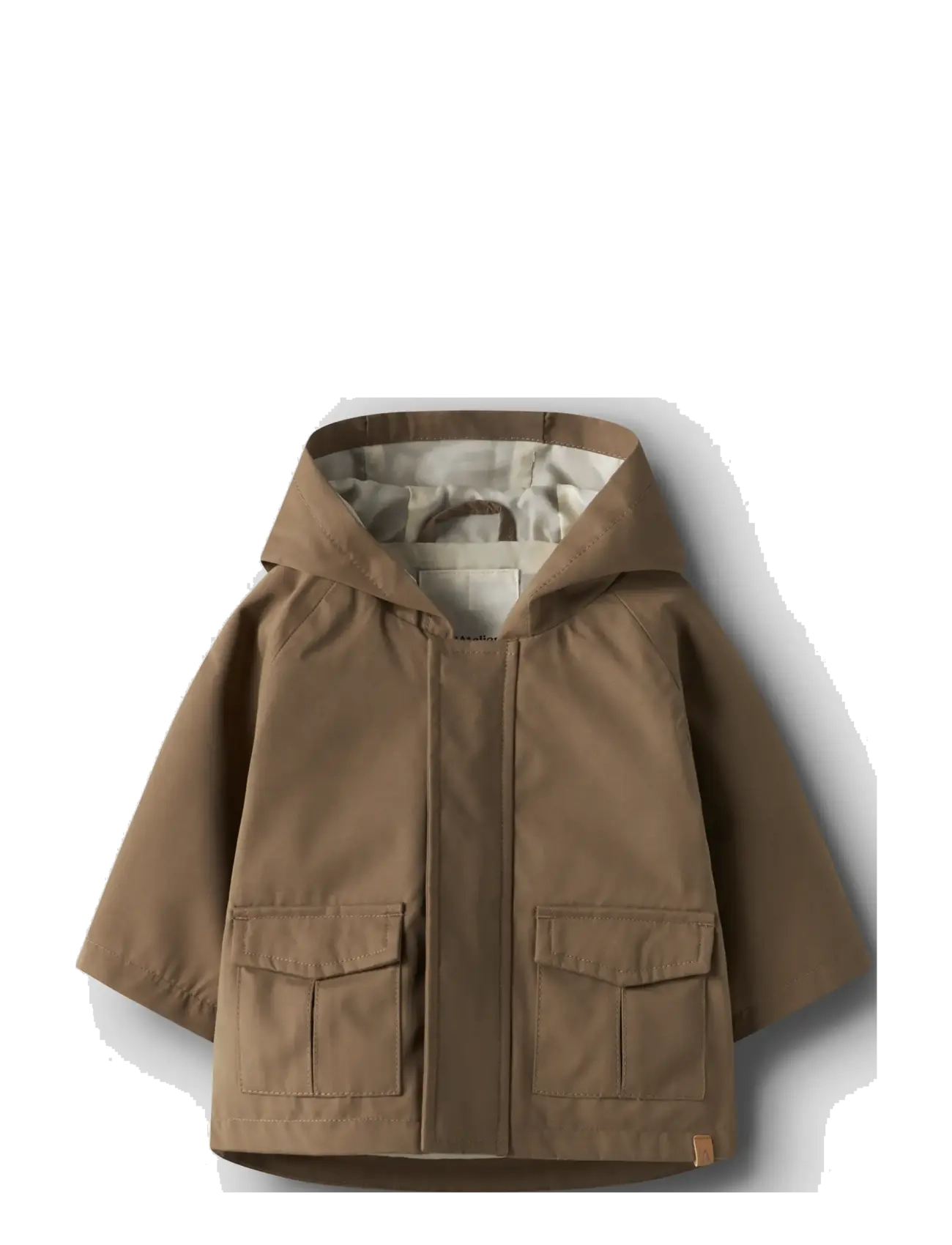 Lil'Atelier - NBMGOLO NEO LOOSE JACKET FO LIL - regenjacken - shitake - 2