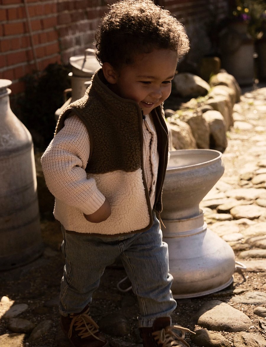Lil'Atelier - NBMLAJO LOOSE VEST LIL - shop efter alder - turtledove - 2