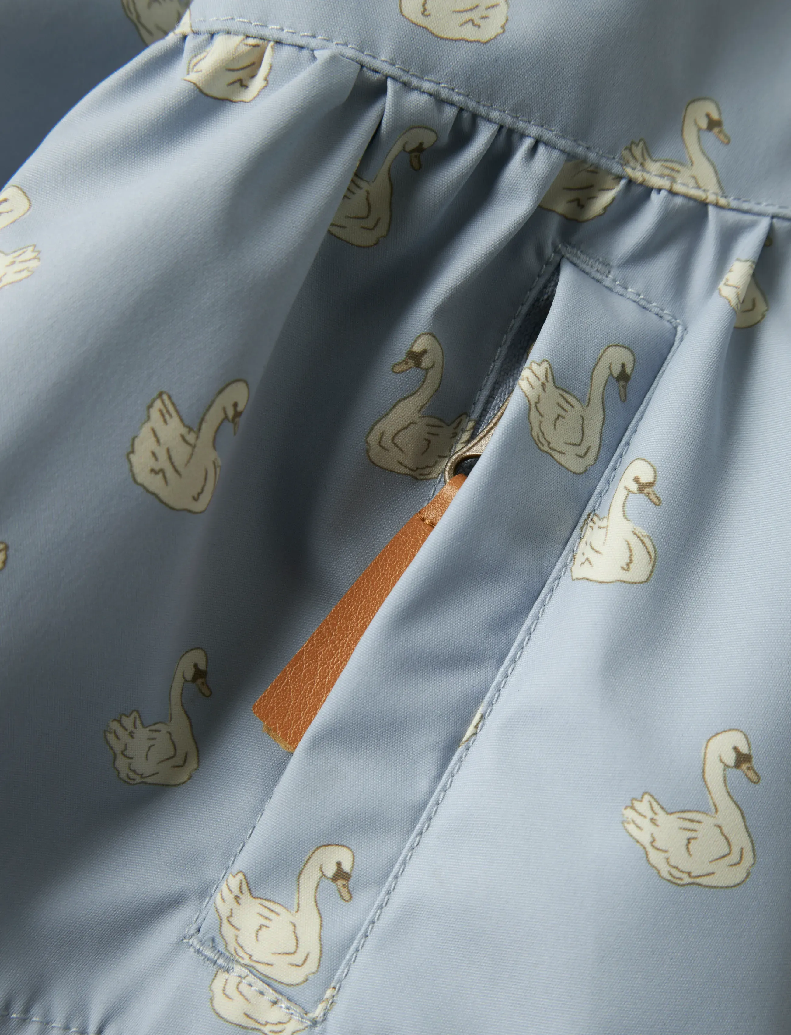 Lil'Atelier - NMFGUDRUN JACKET FO LIL - rain coats - zen blue - 4