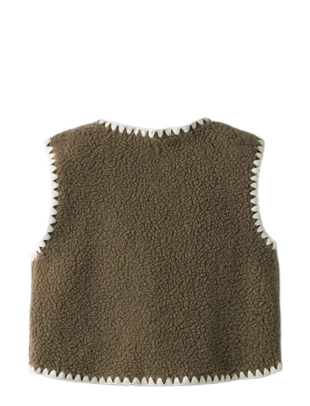 Lil'Atelier - NMFLAJO LOOSE VEST LIL - shitake - 1