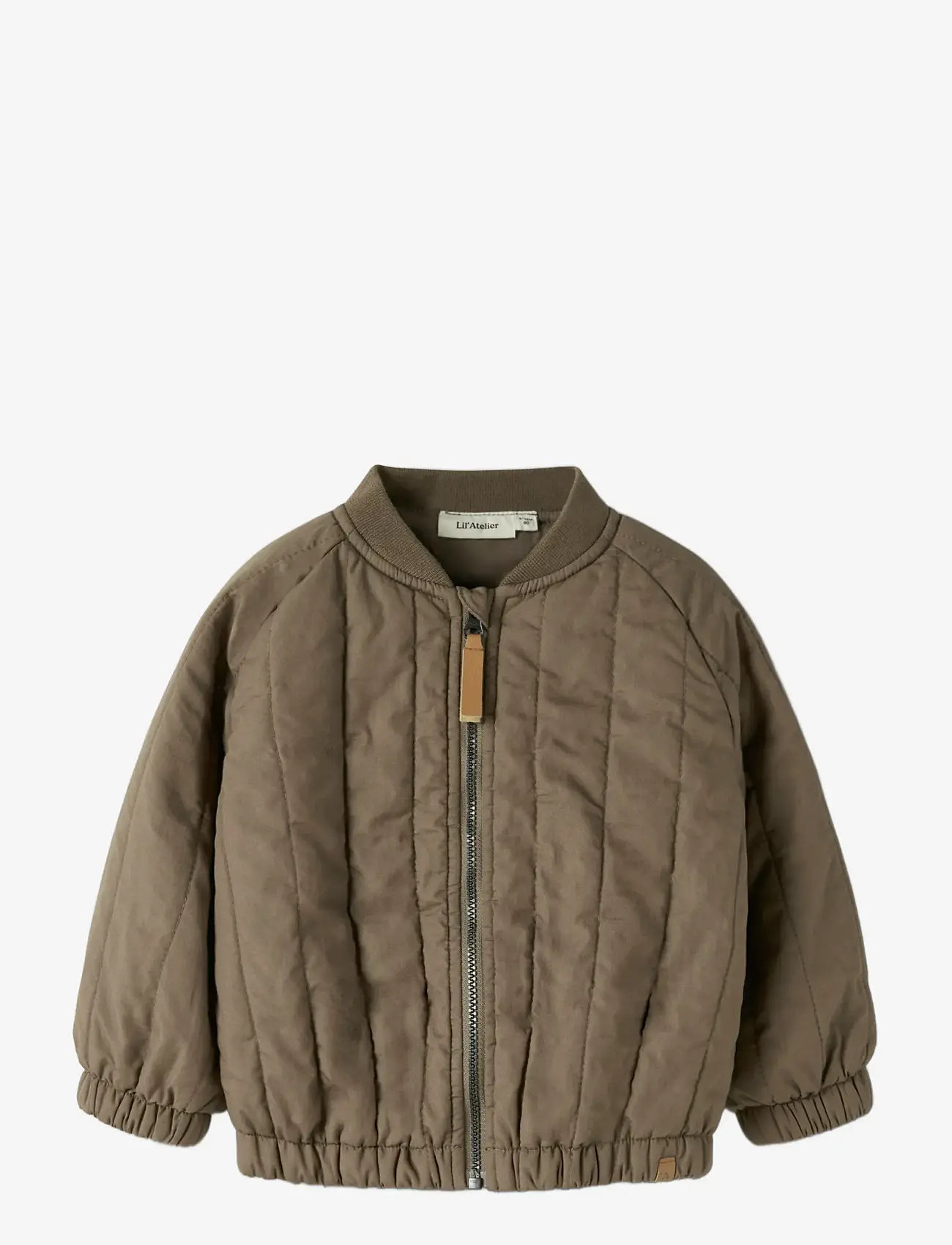 Lil'Atelier - NMMLIO BOMBER JACKET LIL - lendurijakid - shitake - 0