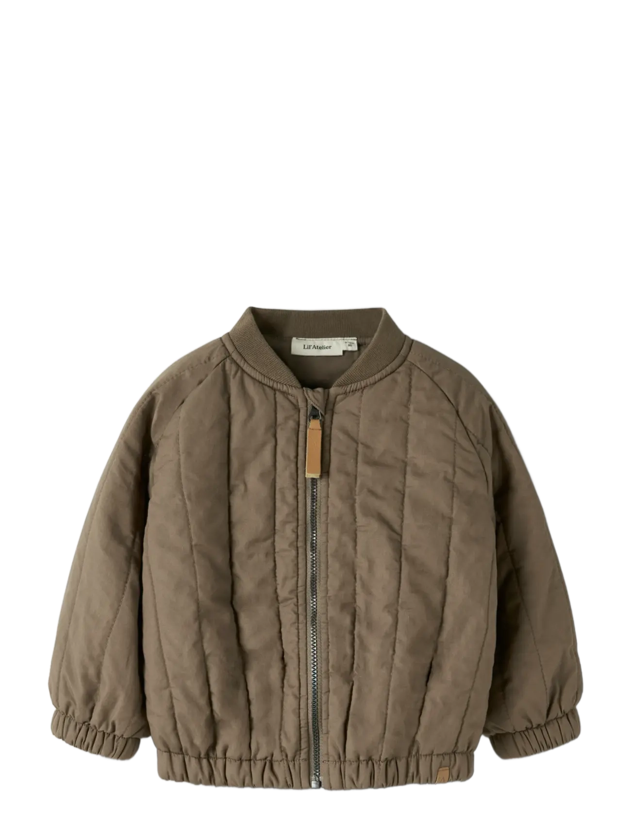 Lil'Atelier NMMLIO BOMBER JACKET LIL - Õueriided - SHITAKE / khaki/green