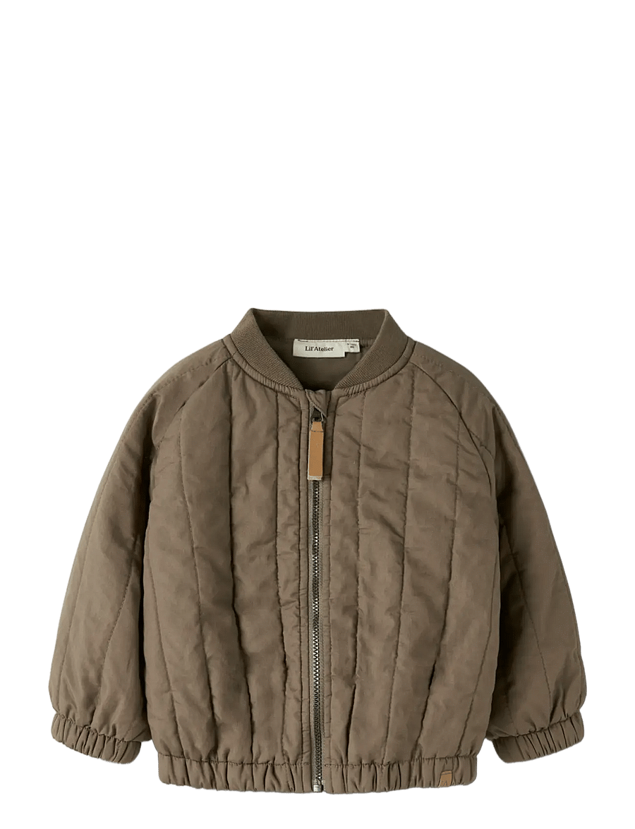 Lil'Atelier - NMMLIO BOMBER JACKET LIL - bomberjoped - shitake - 0