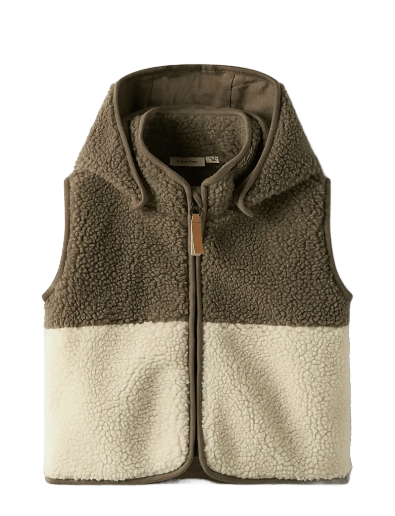 Lil'Atelier - NMMLAJO LOOSE VEST LIL - shoppa efter ålder - turtledove - 1