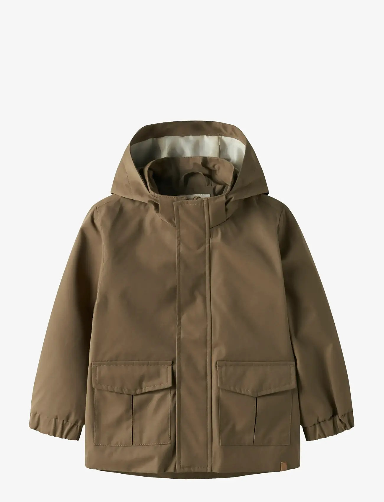 Lil'Atelier - NMMGOLO NEO LOOSE JACKET FO LIL - shell jakid - shitake - 0