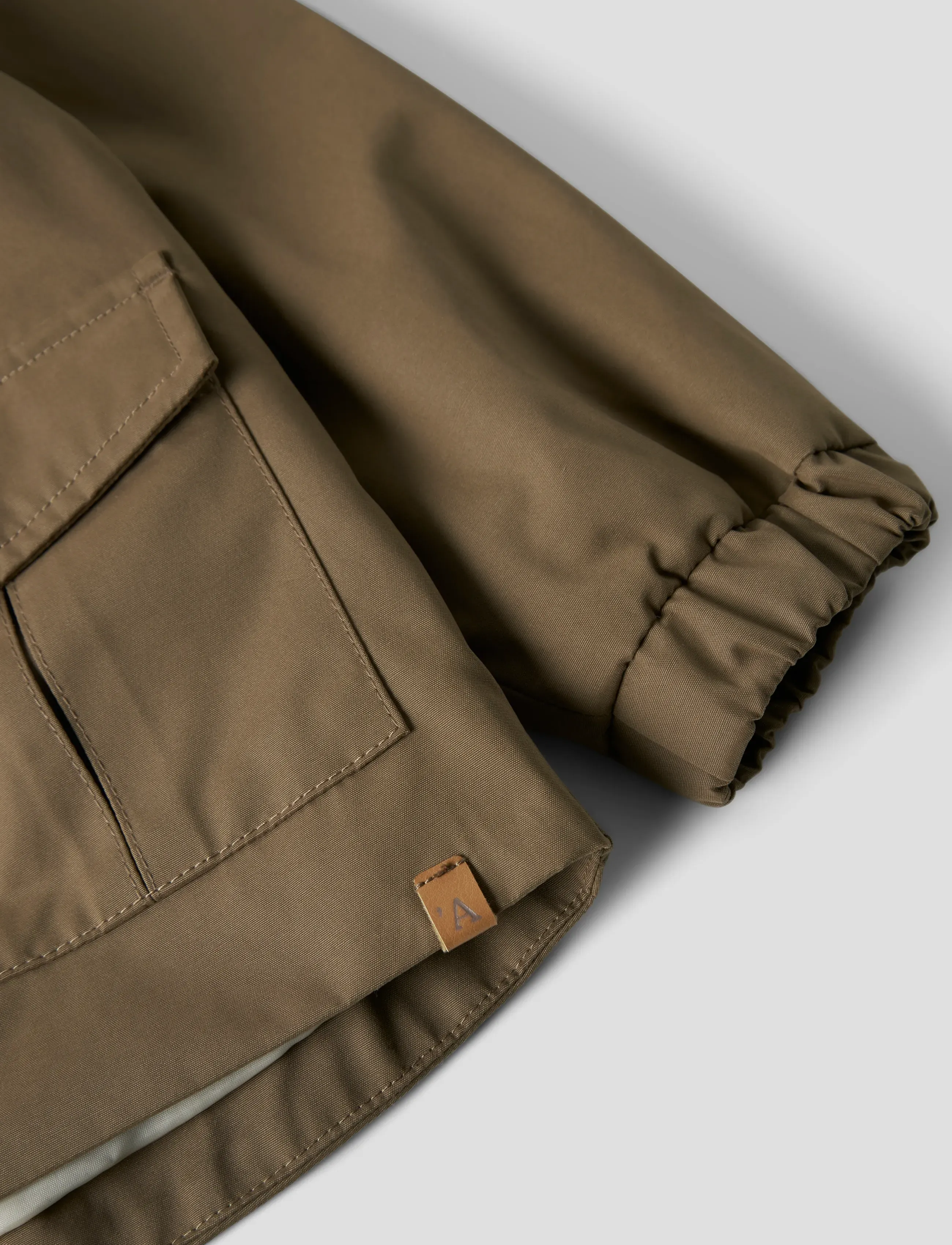 Lil'Atelier - NMMGOLO NEO LOOSE JACKET FO LIL - shitake - 5