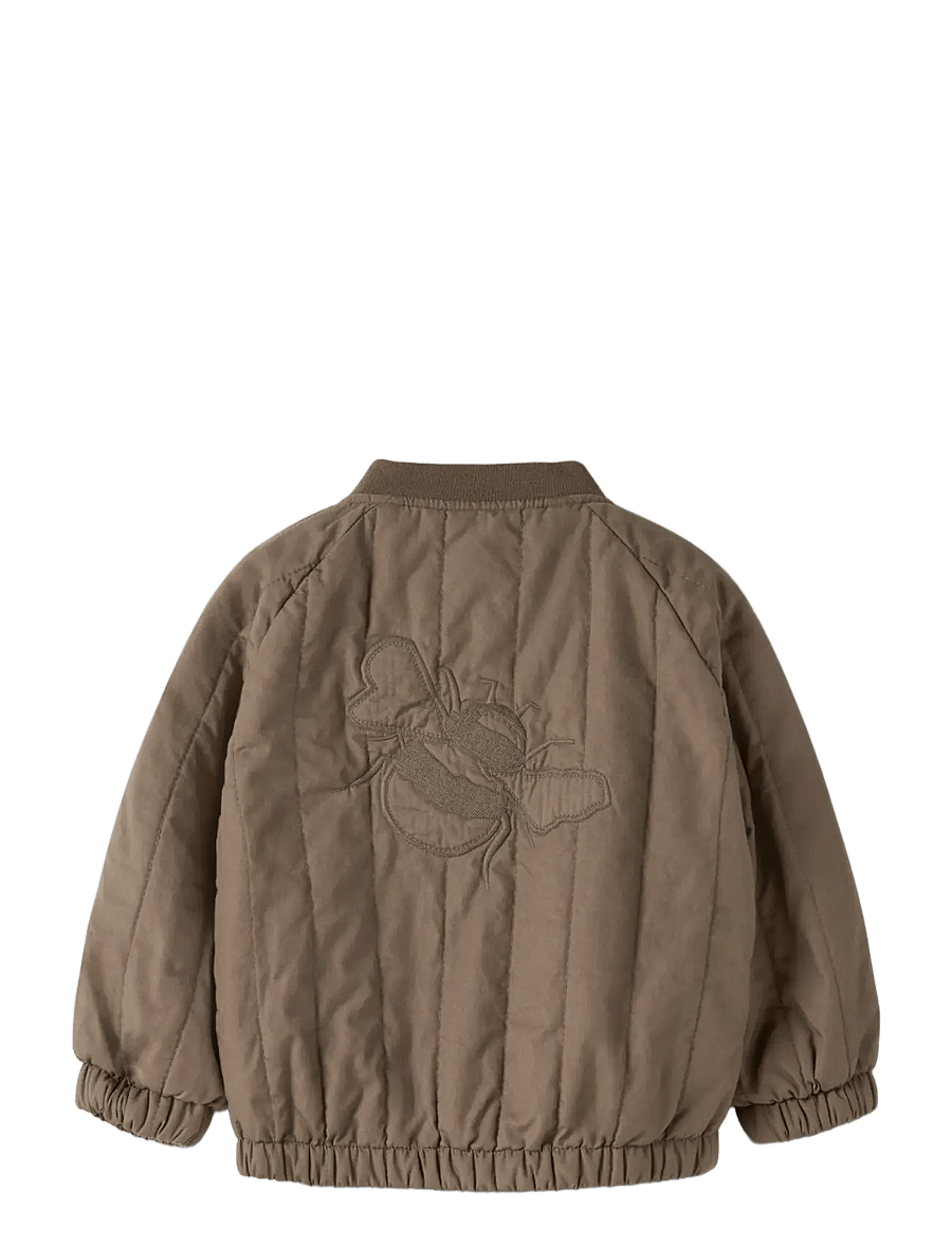Lil'Atelier - NBMLIO BOMBER JACKET LIL - bomberjacken - shitake - 1