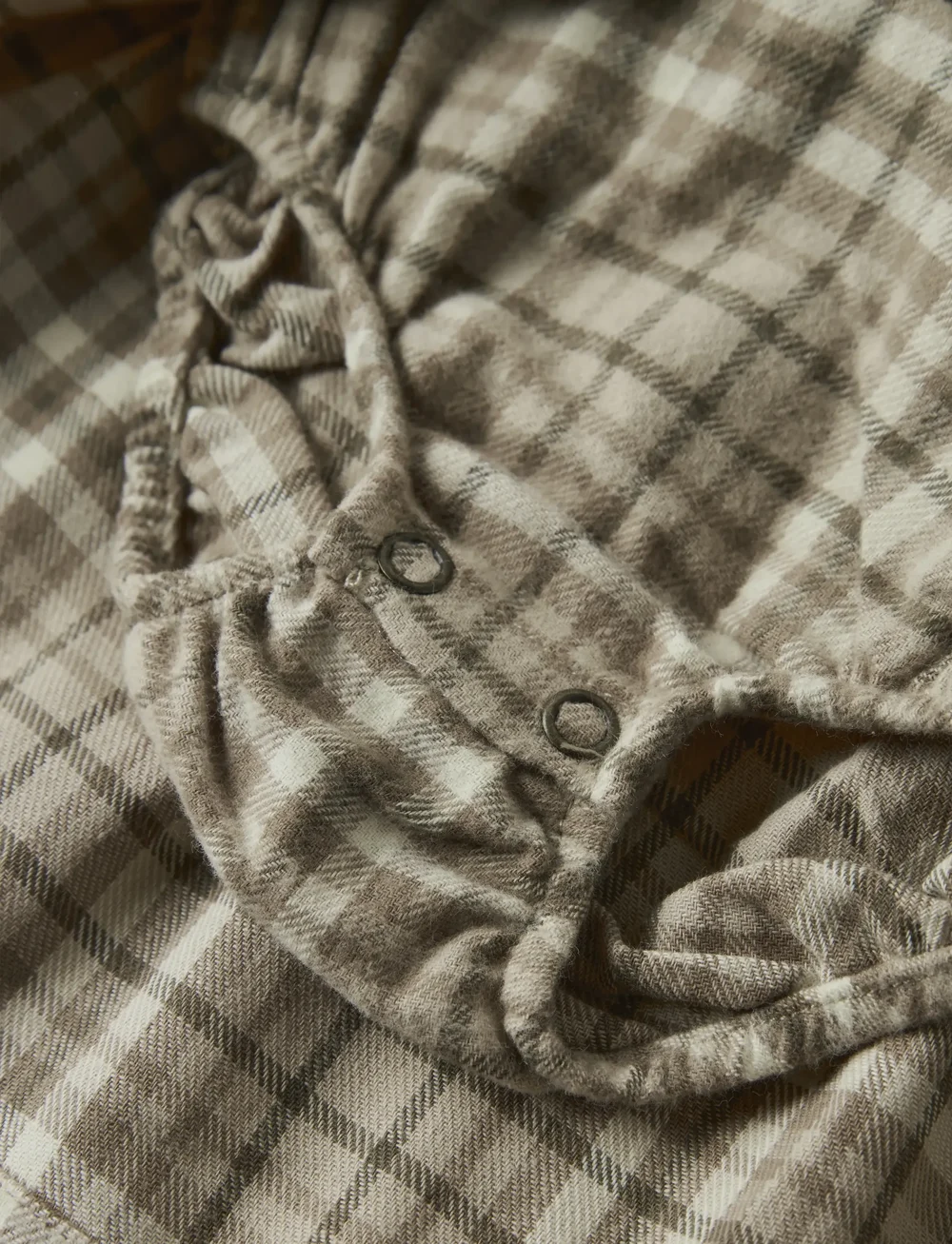 Lil'Atelier - NBFREBEL LS BODY DRESS LIL - langärmelige babykleider - sepia tint - 2