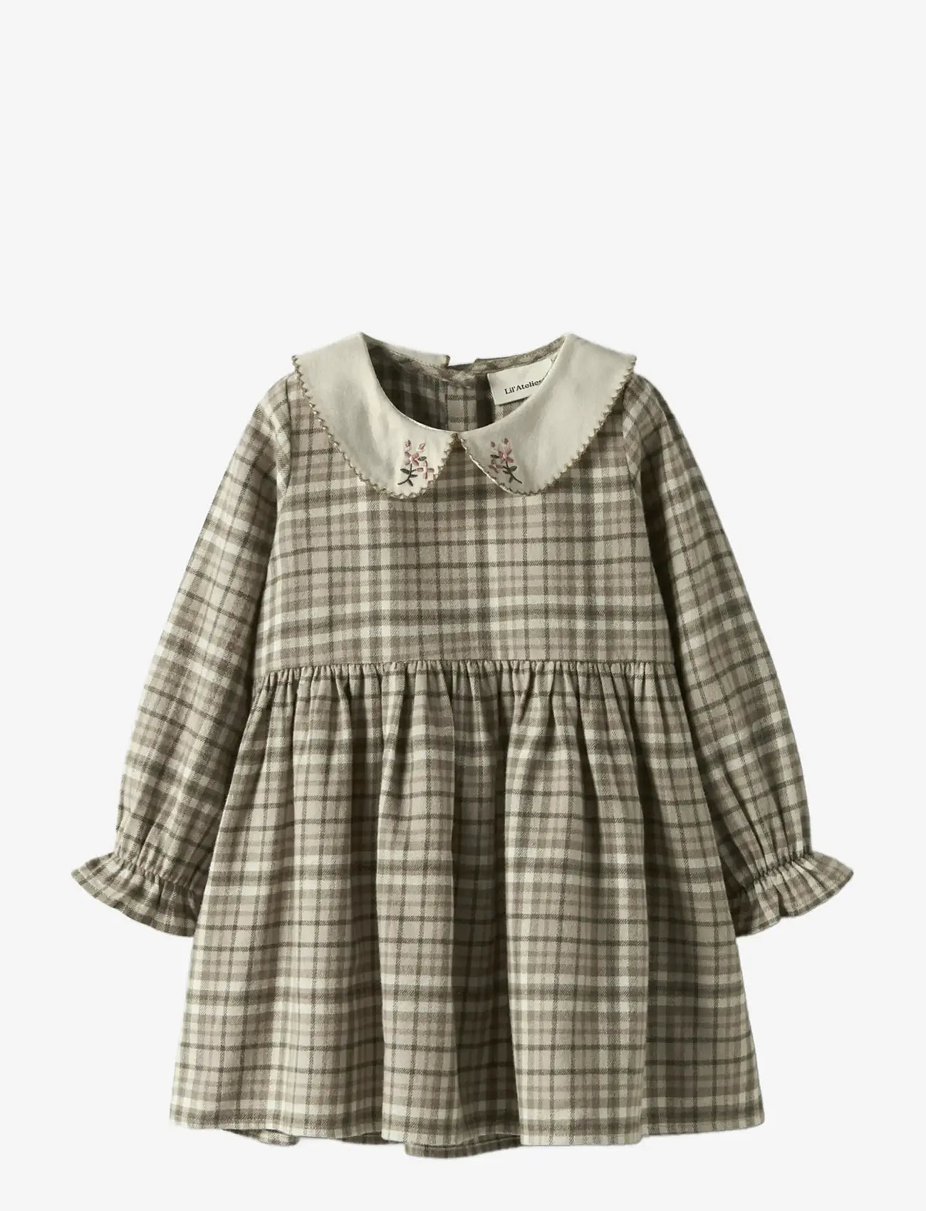 Lil'Atelier - NMFREBEL LS DRESS LIL - sepia tint - 0