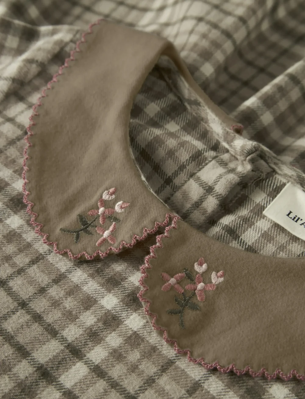 Lil'Atelier - NMFREBEL LS DRESS LIL - långärmade vardagsklänningar - sepia tint - 2