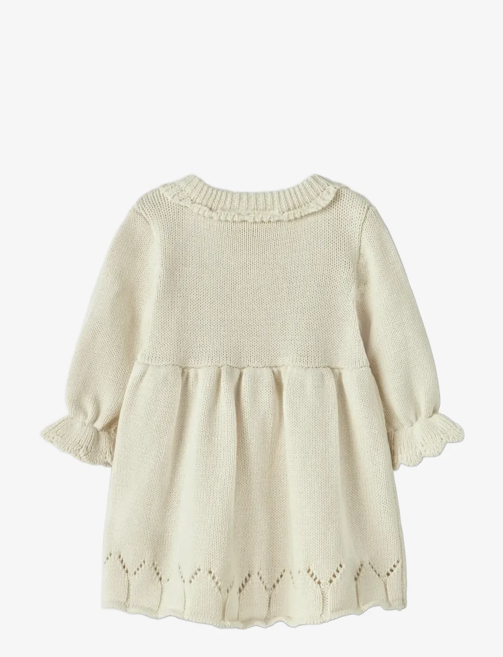 Lil'Atelier - NBFRAMLA LIA LS KNIT DRESS LIL - langærmede babykjoler - turtledove - 1